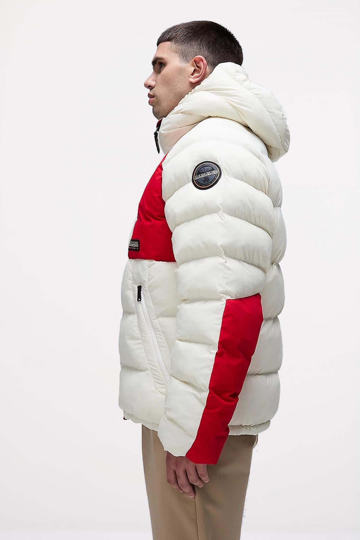 NAPAPIJRI A-MOESA PUF en color BLANCO  (3)