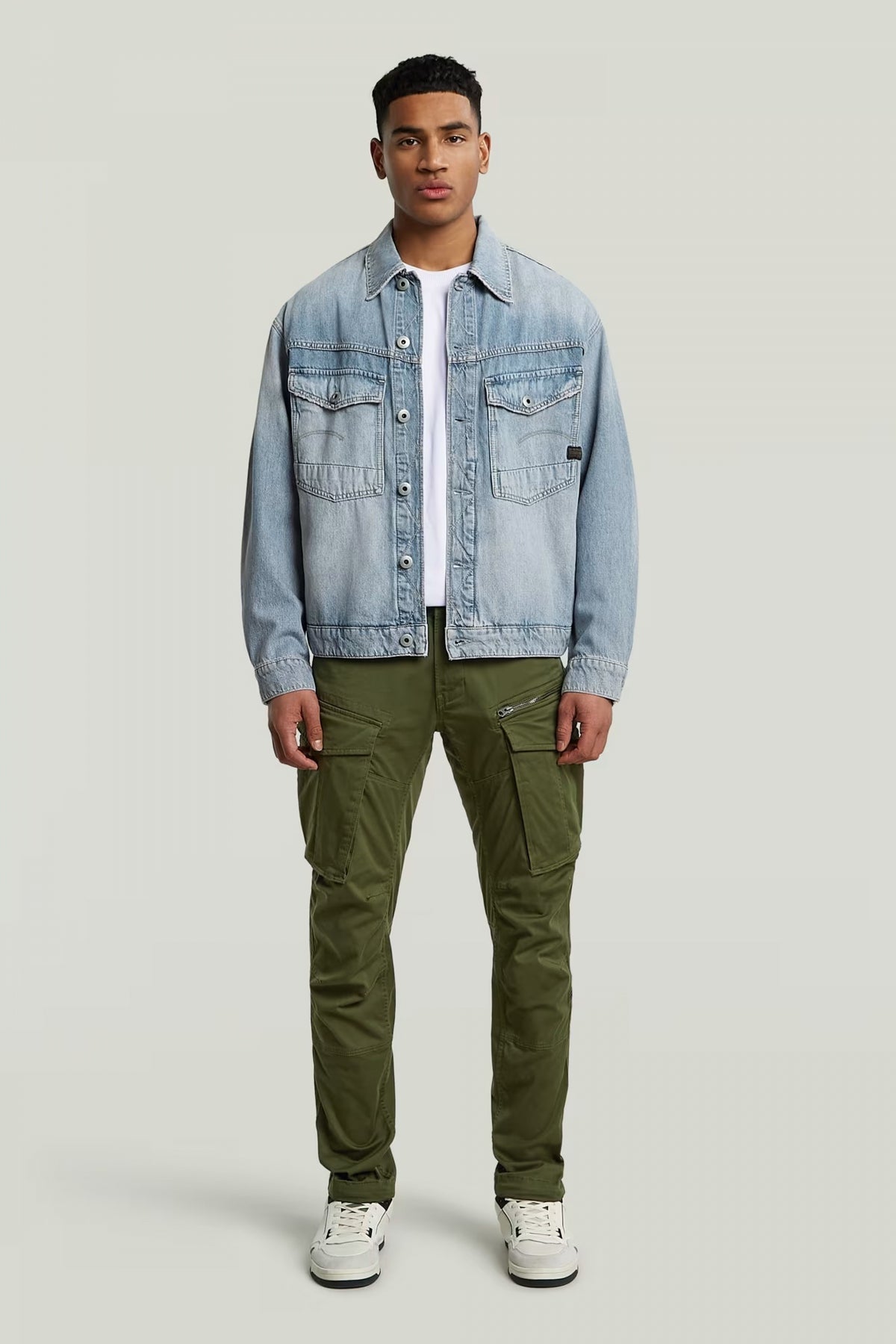 G-STAR ROVIC ZIP D REGULAR TA en color VERDE  (4)