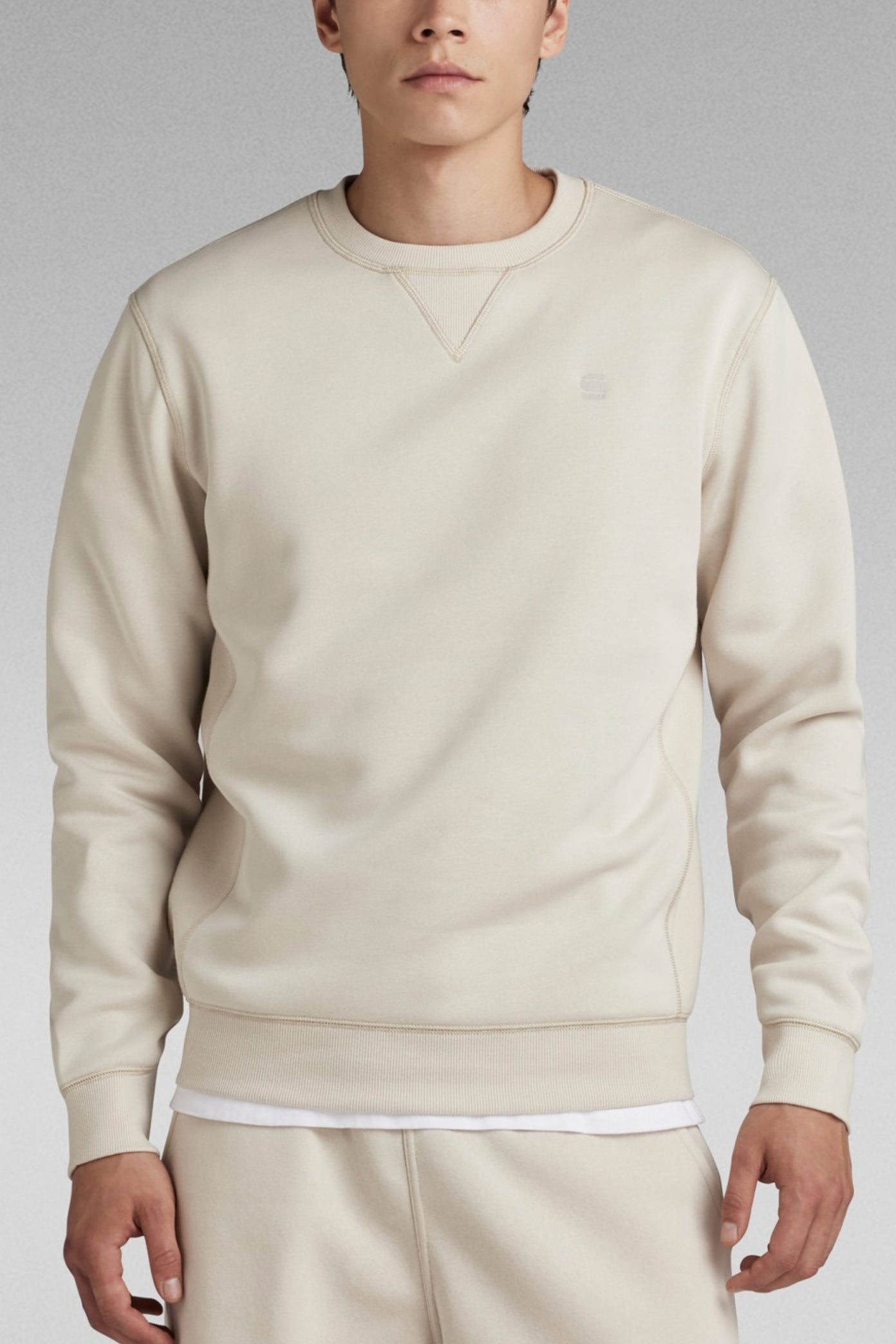 G-STAR  PREMIUM CORE R SW LS  en color BEIS  (1)