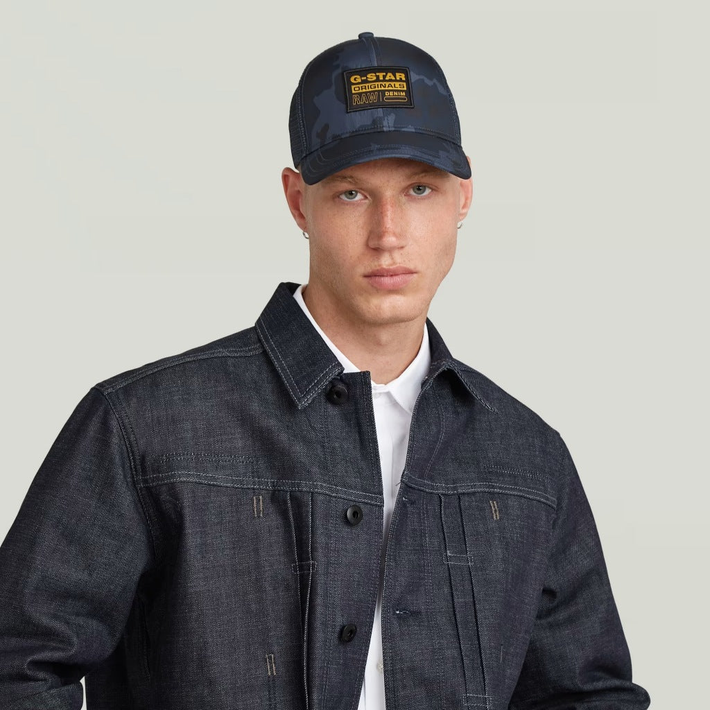 G-STAR  BASEBALL TRUCKER CAP  en color GRIS  (6)