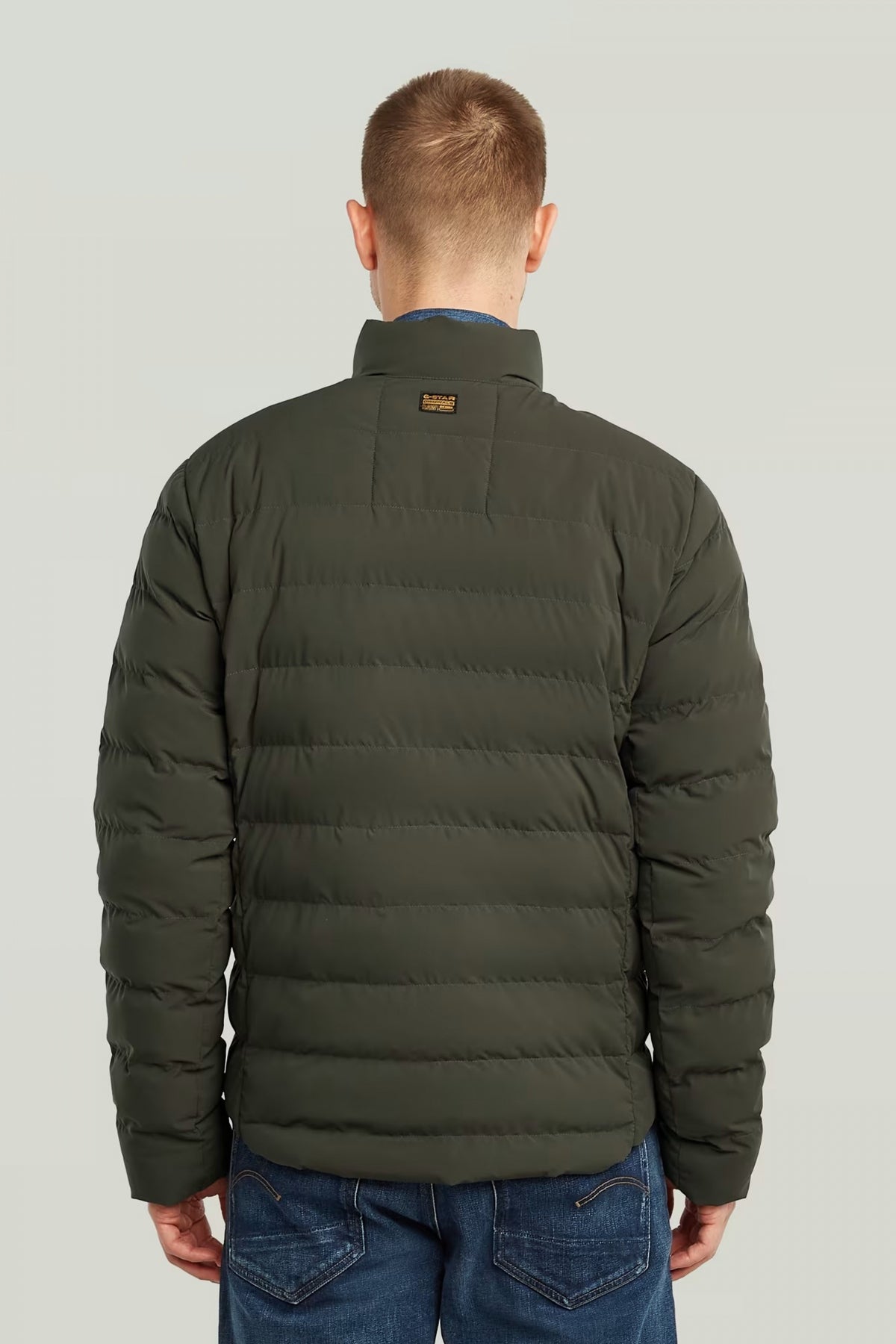 G-STAR  FOUNDATION LINER JKT  en color VERDE  (3)