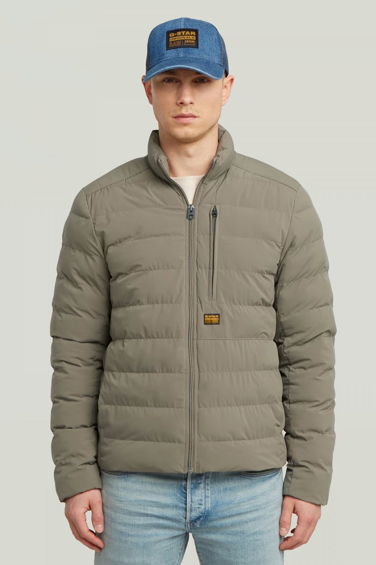 G-STAR  FOUNDATION LINER JKT  en color MARRON  (1)