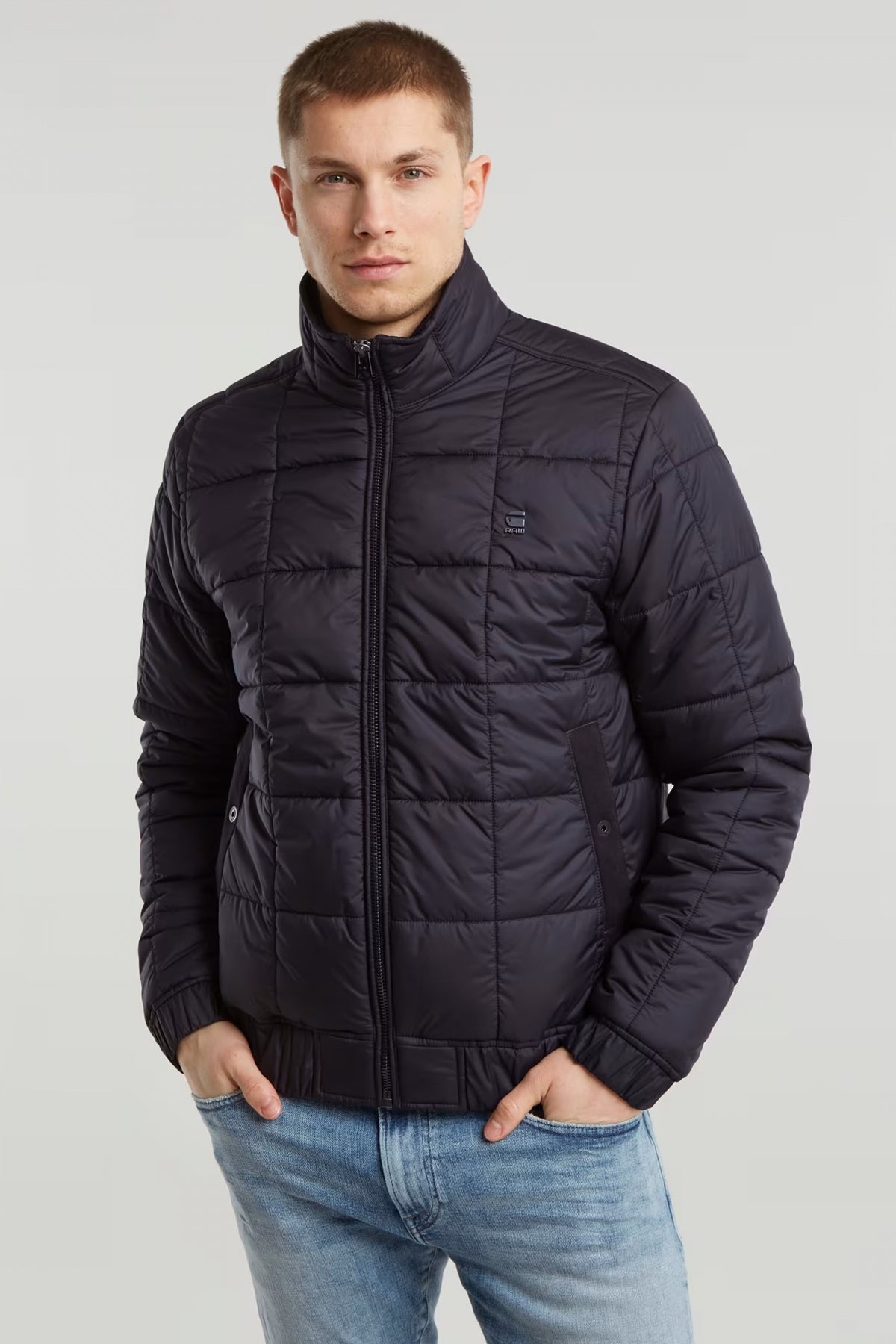 G-STAR  MEEFIC QLT JKT  en color NEGRO  (1)