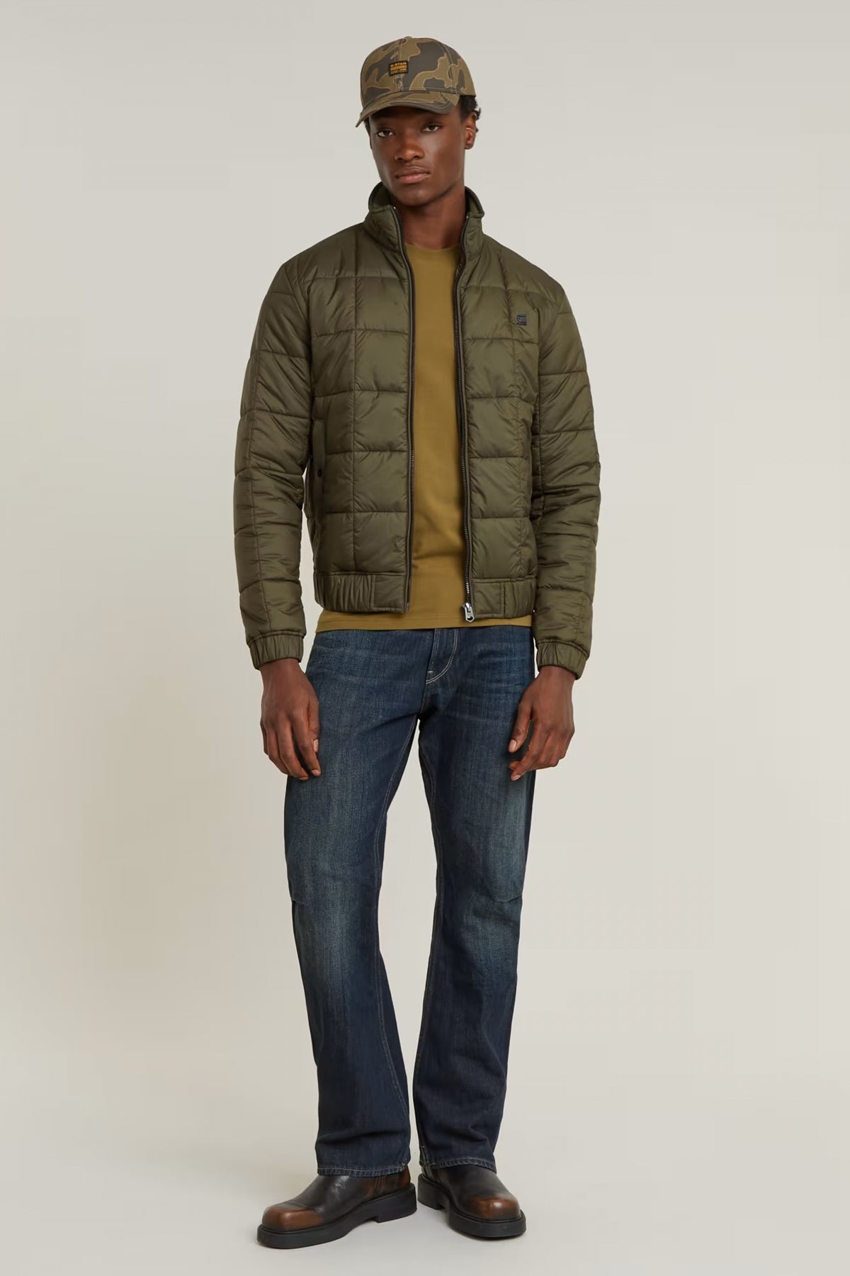 G-STAR MEEFIC QLT JKT en color VERDE  (4)