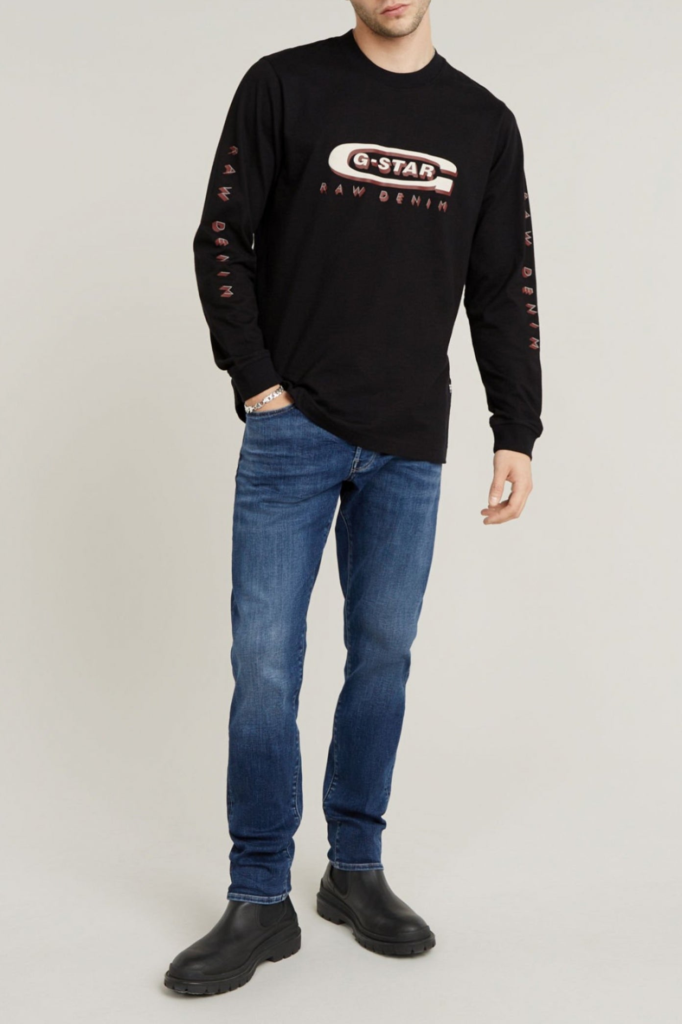 G-STAR  SLIM en color AZUL  (4)
