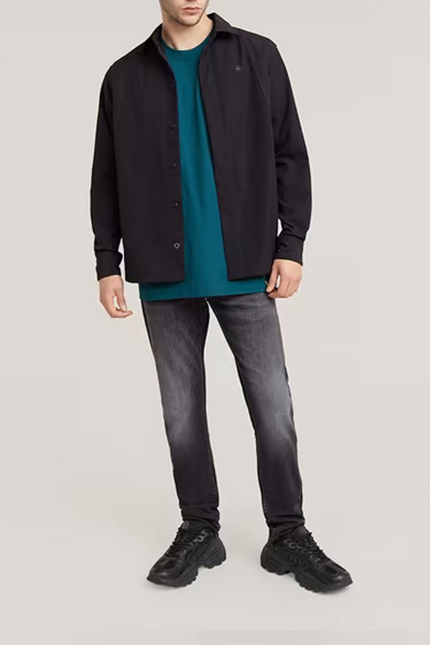 G-STAR  SLIM JEANS en color NEGRO  (4)