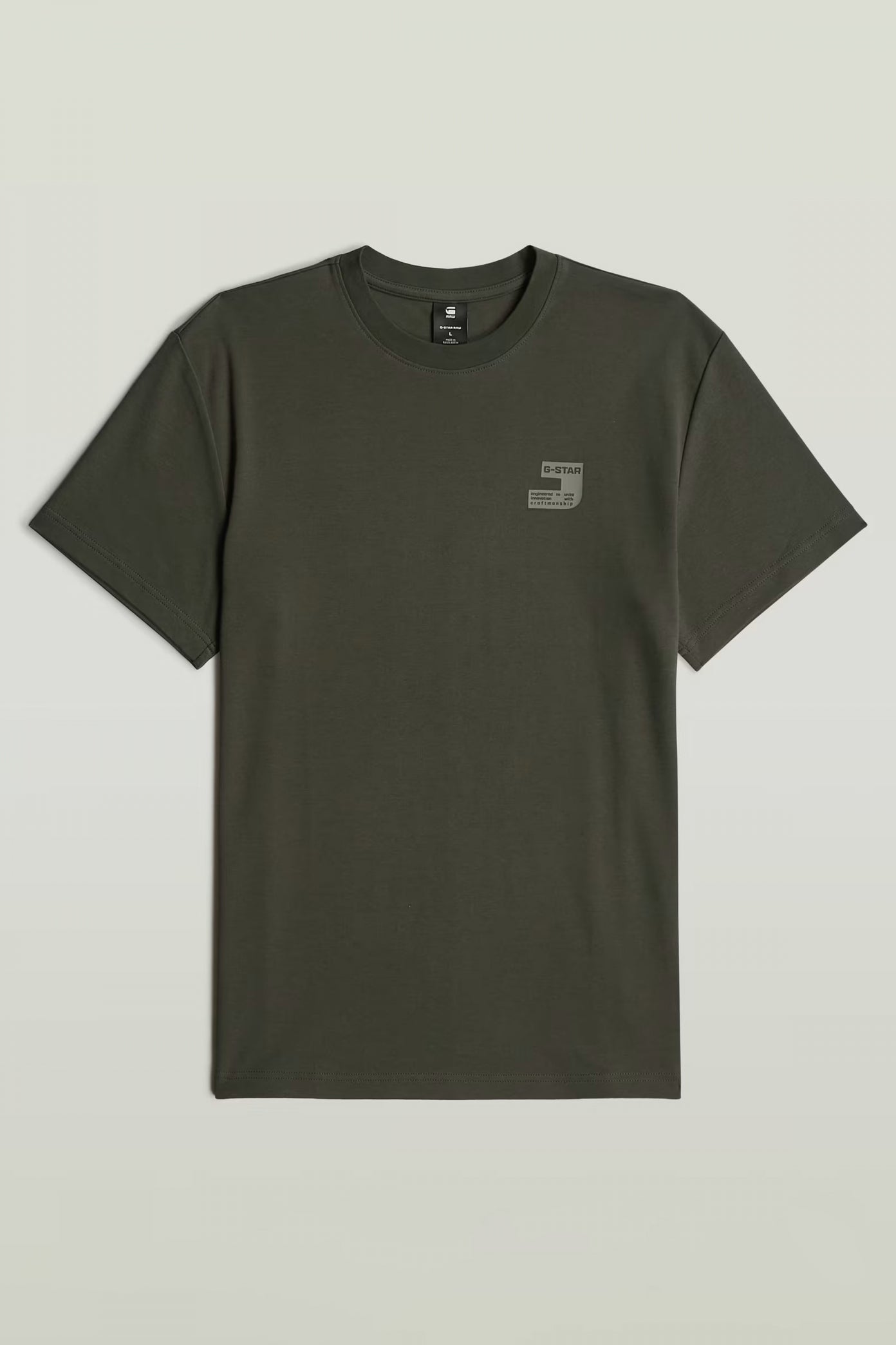 G-STAR CHEST LOGO RT en color VERDE  (2)