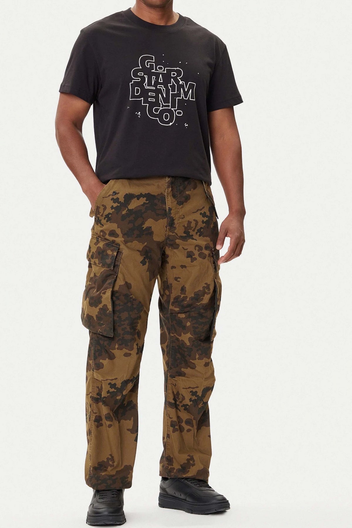 G-STAR HD PRINT R T en color NEGRO  (4)