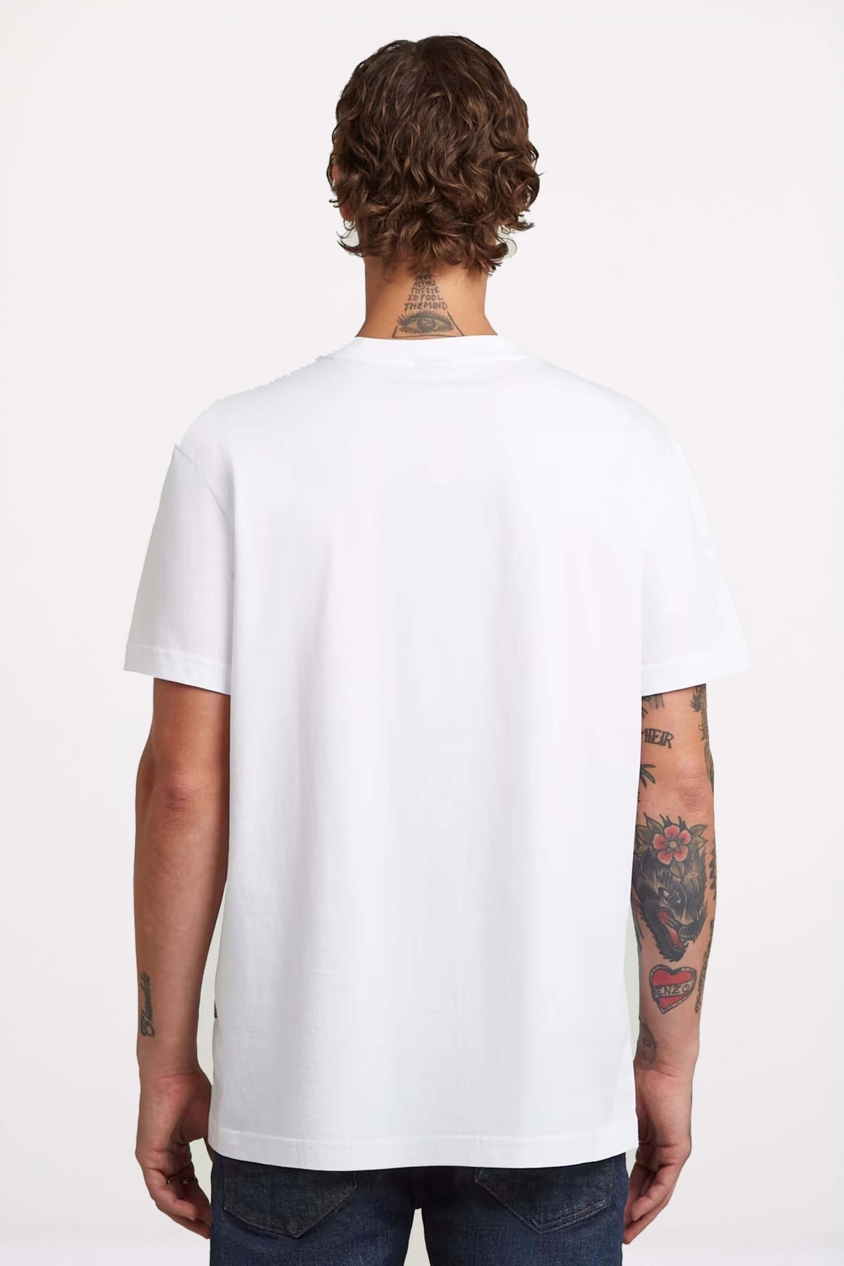 G-STAR HD PRINT R T en color BLANCO  (3)