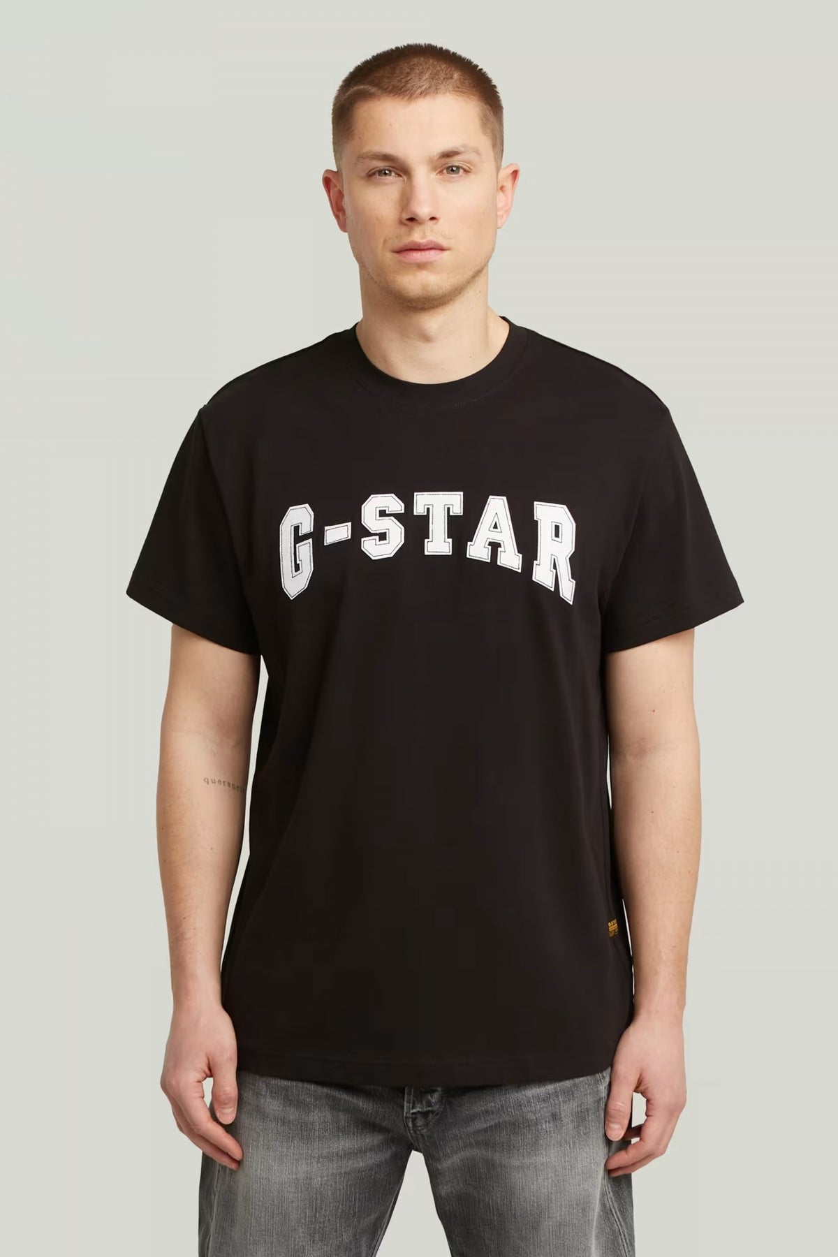 G-STAR D C FELT LOGO R T en color NEGRO  (1)