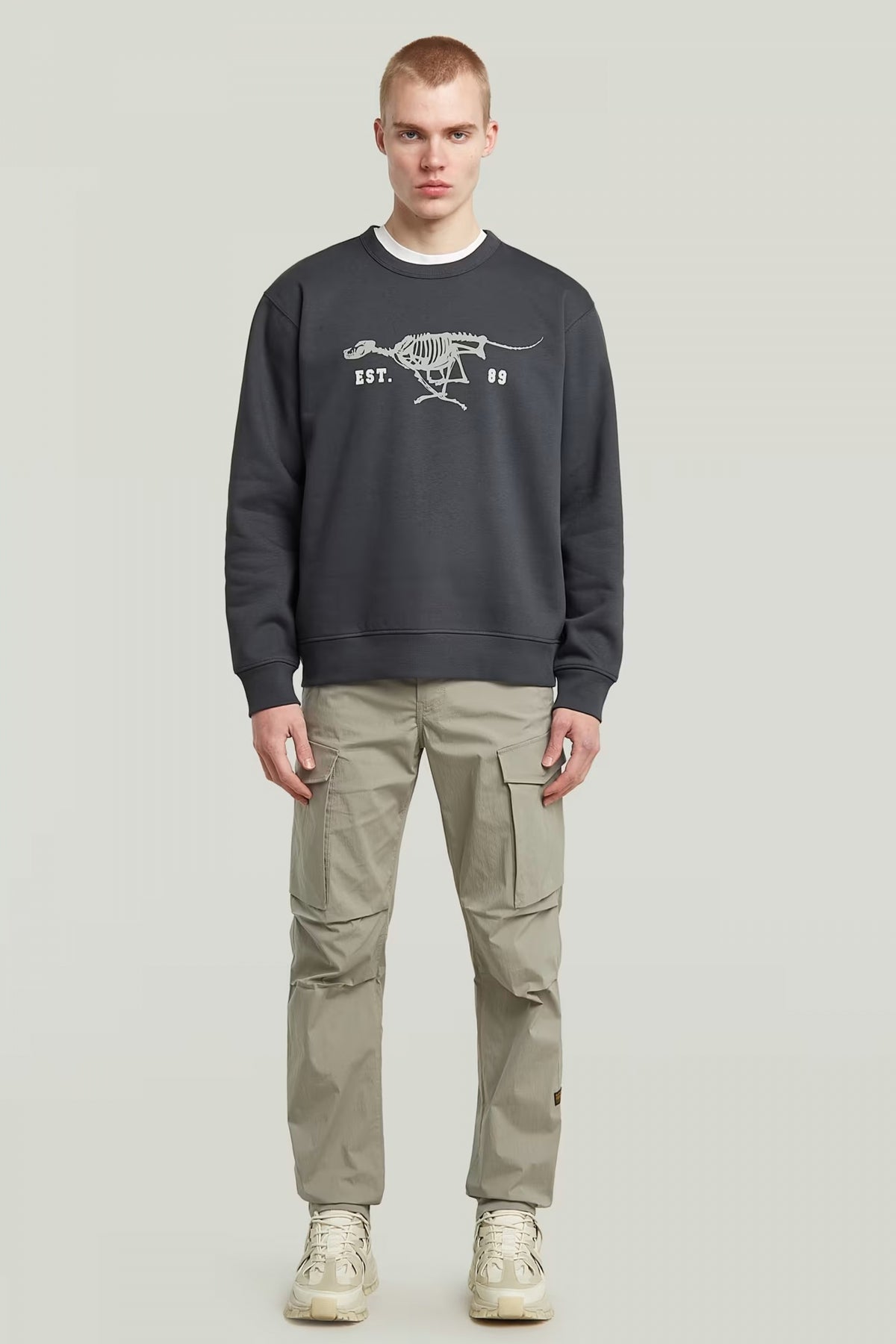 G-STAR RUNNING DOG BACK GR R S en color GRIS  (4)