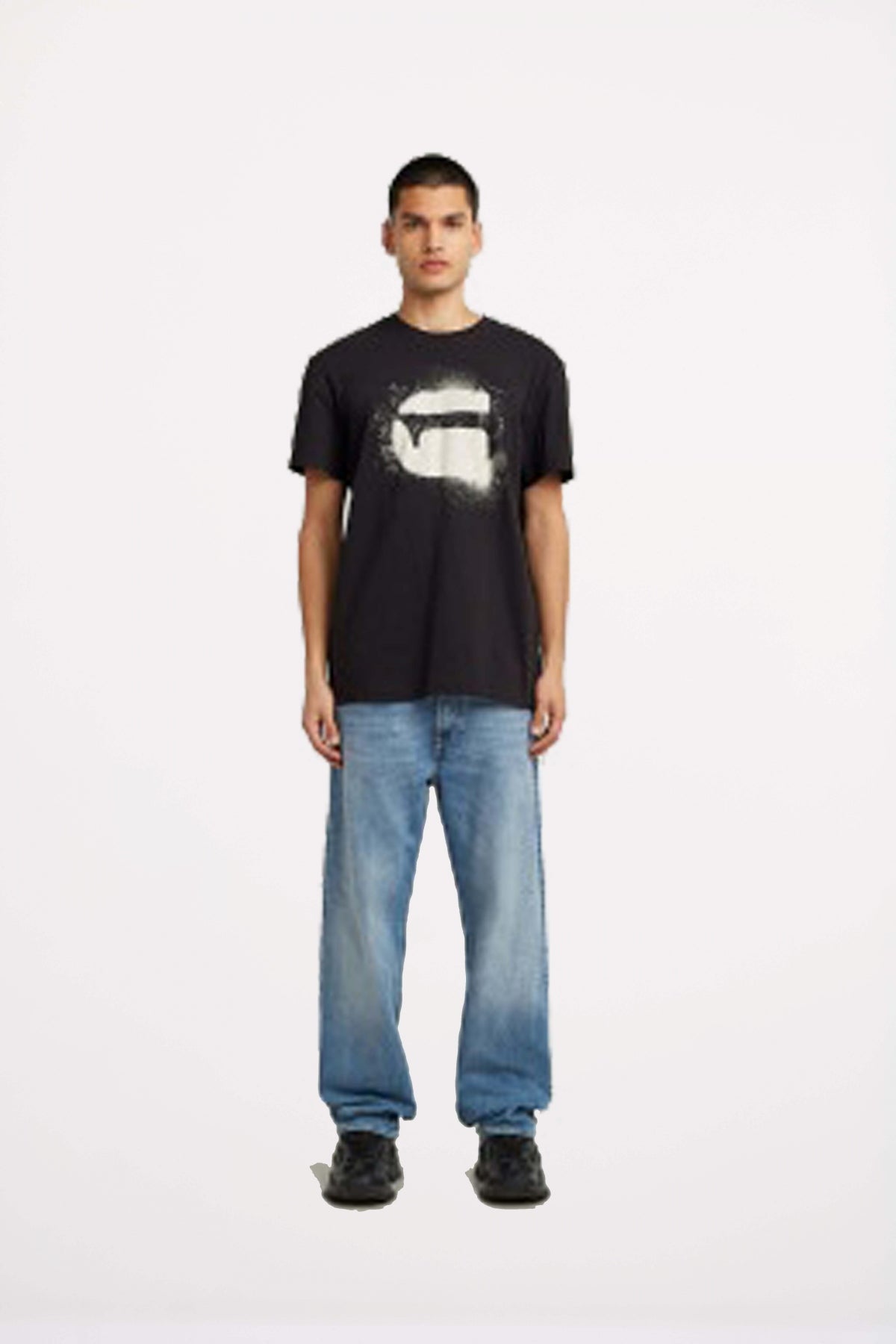 G-STAR SPRAY G LOGO R T en color NEGRO  (4)