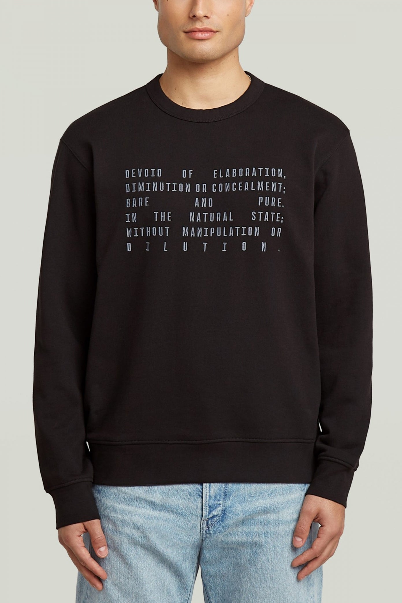G-STAR TEXT GRAPHIC R SW en color NEGRO  (1)