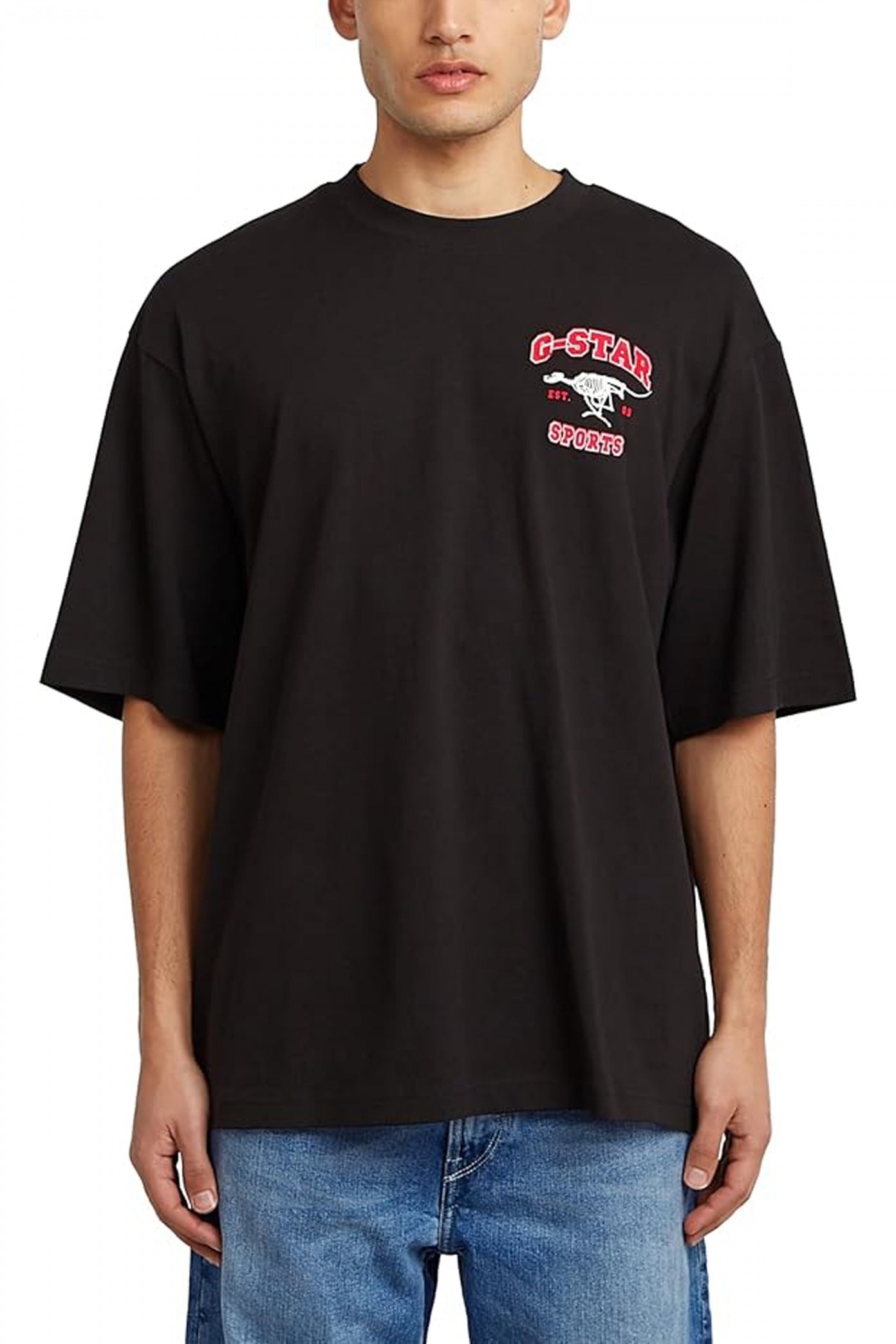 G-STAR RUNNING DOG BACK GR R T en color NEGRO  (1)