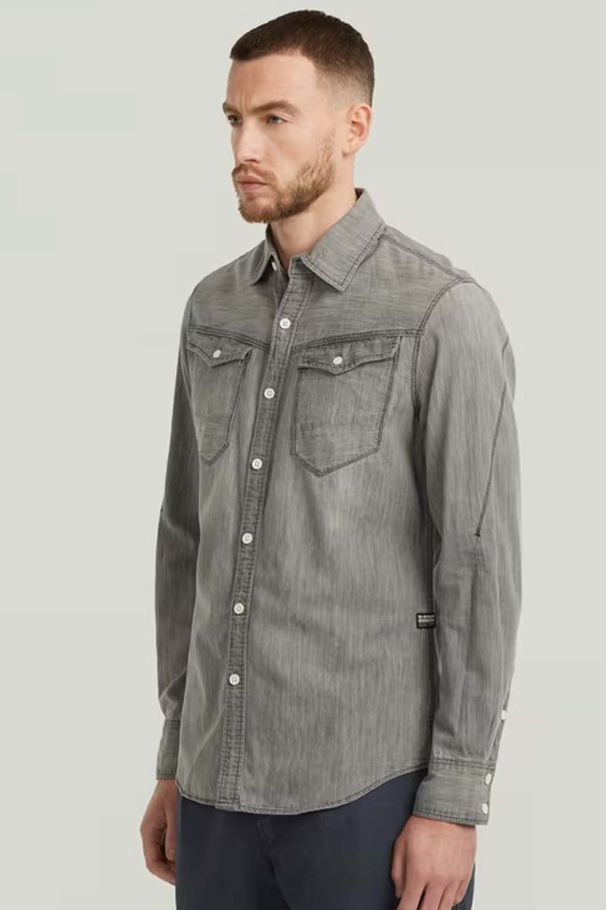G-STAR D D en color GRIS  (4)