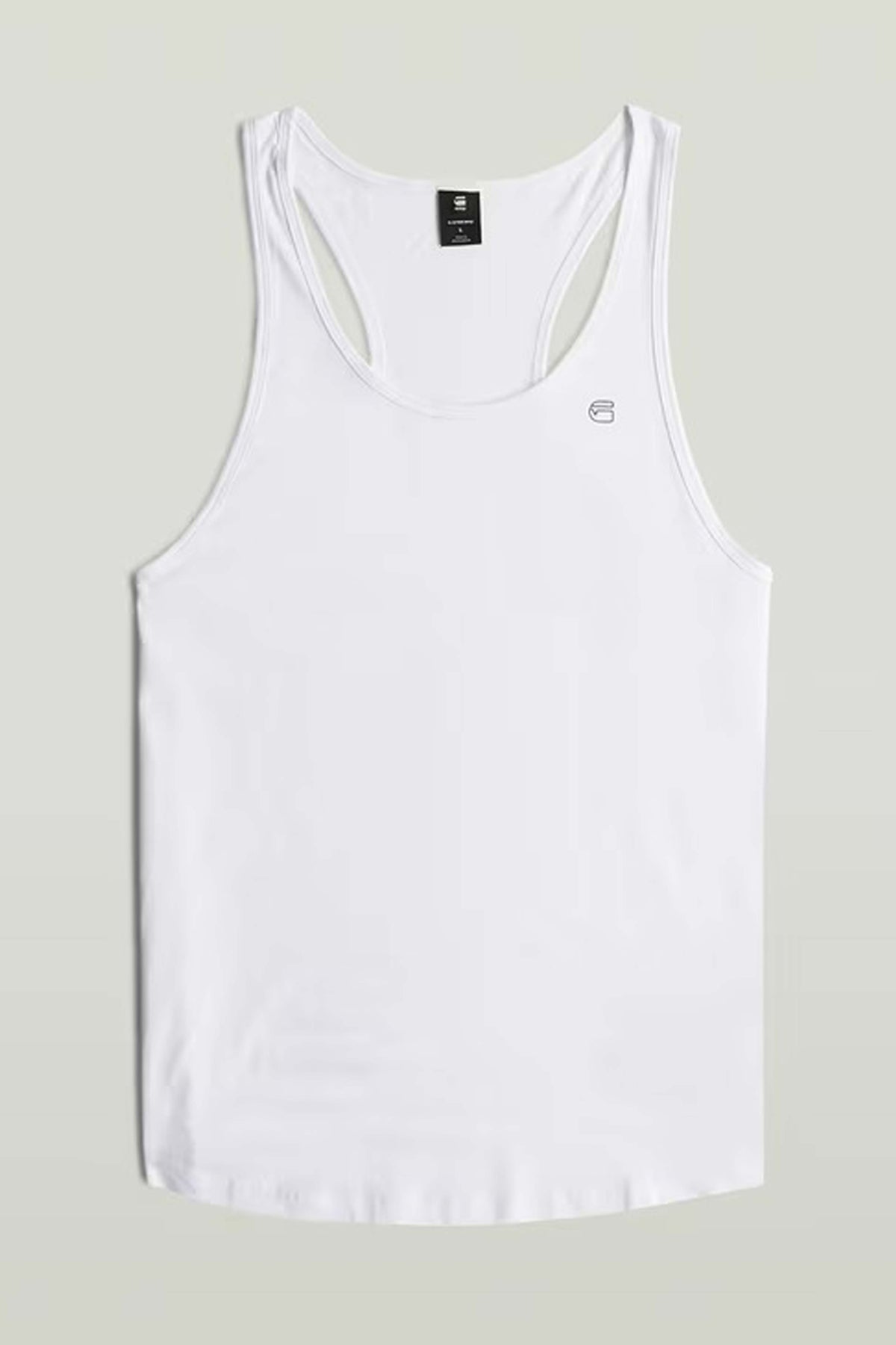 G-STAR  LASH MUSCLE TANK TOP  en color BLANCO  (3)