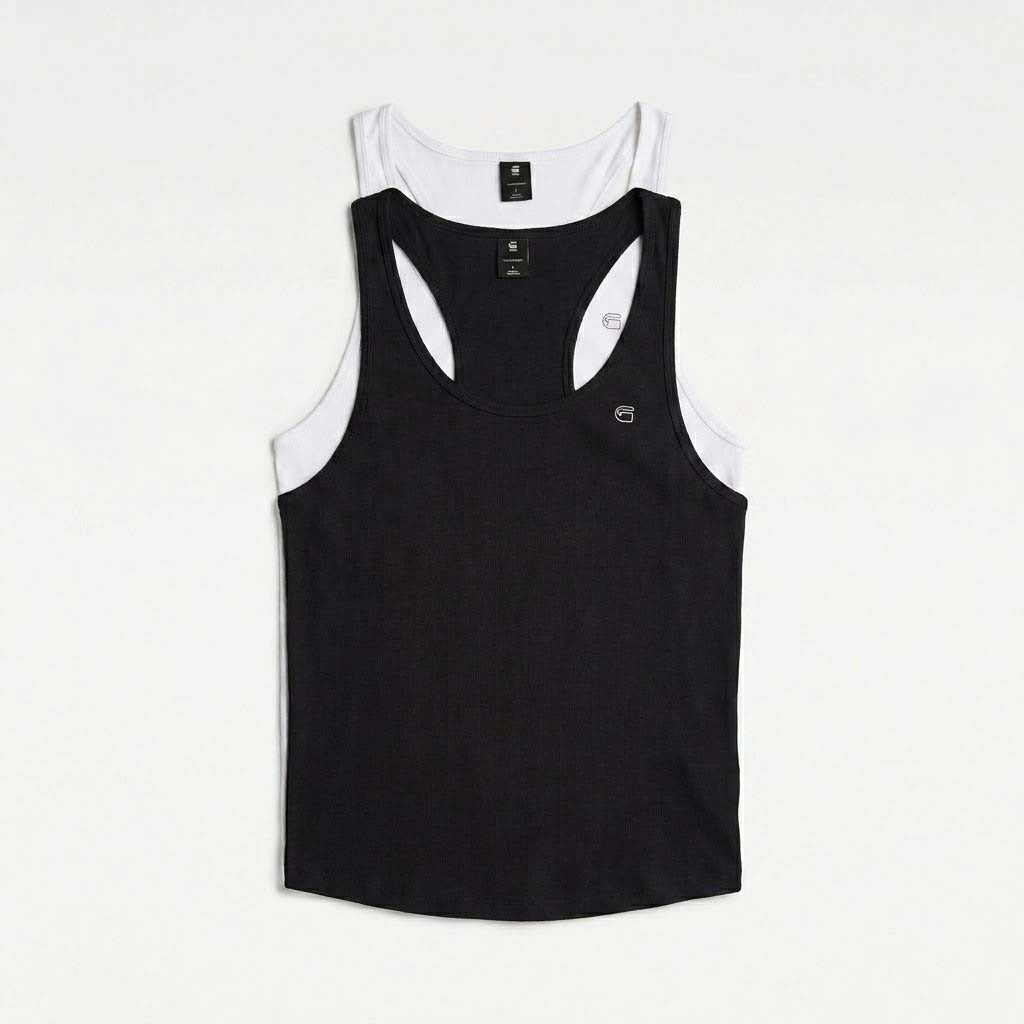 G-STAR  LASH MUSCLE TANK TOP   en color MULTICOLOR  (4)