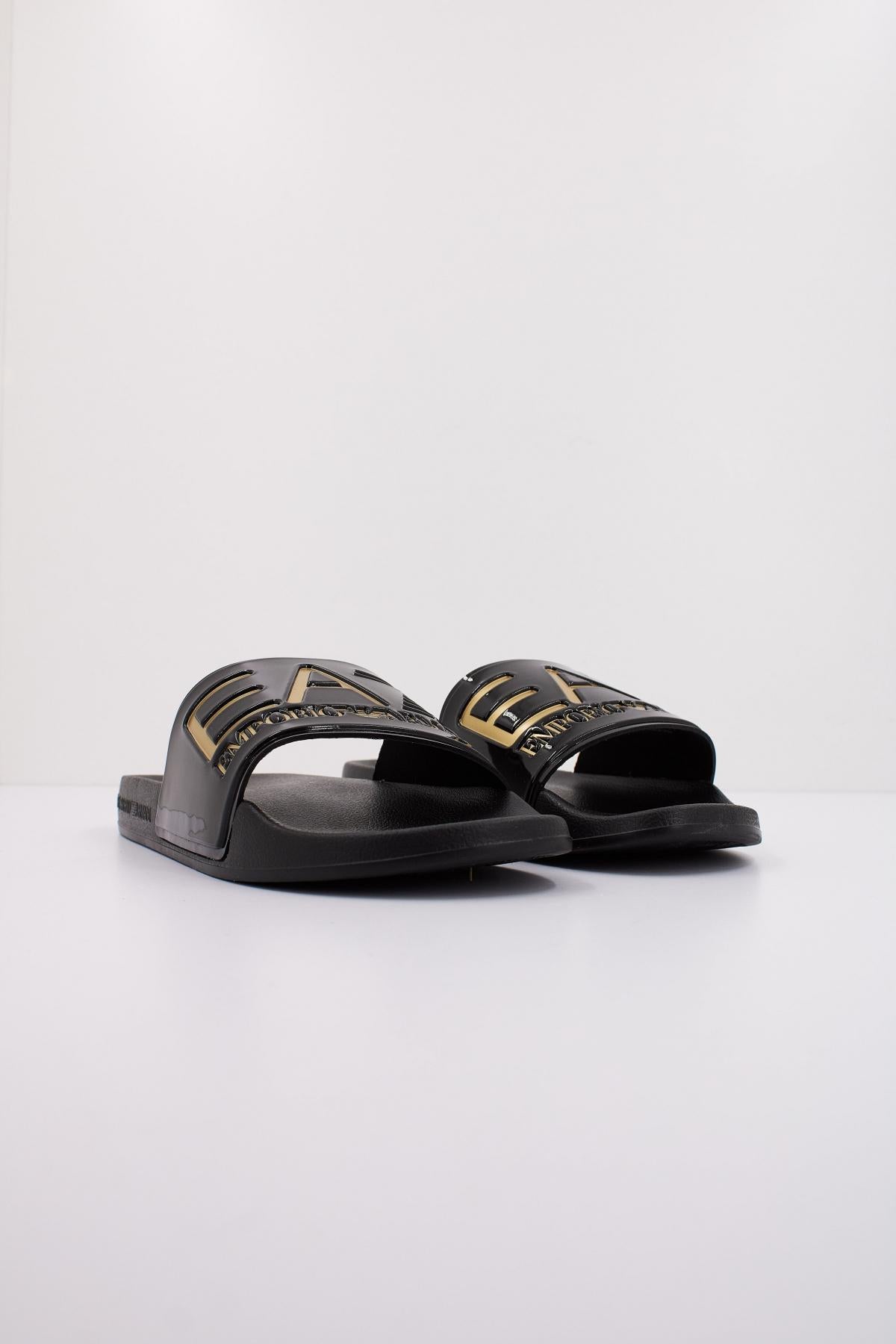 EMPORIO ARMANI SCARPE BEACHWEAR en color NEGRO  (2)