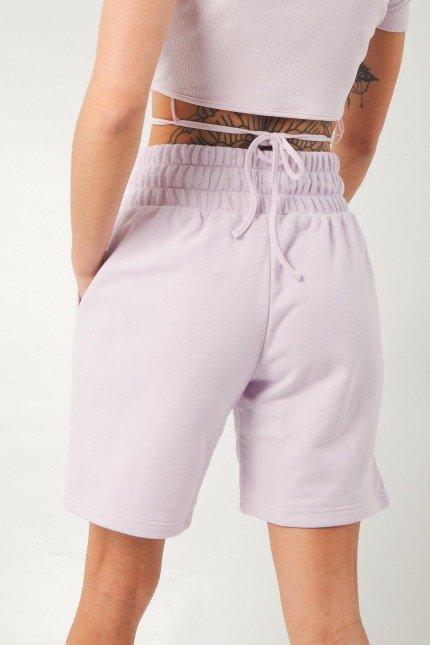 PUMA HIGH WAIST LONGLI SHORT en color ROSA  (3)