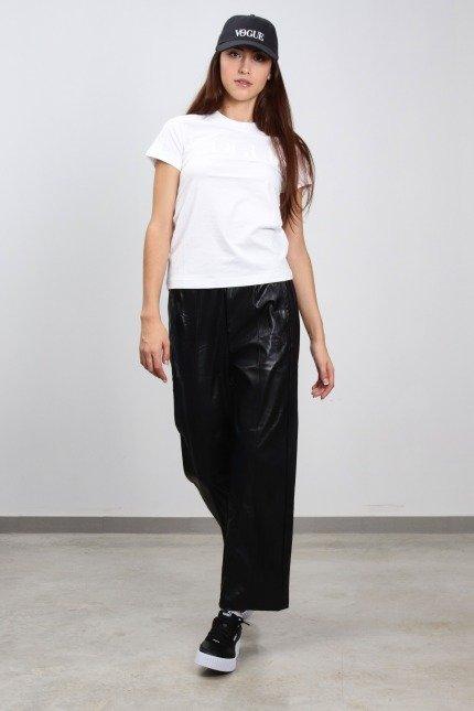 PUMA FAUX LEATHER PANTS en color NEGRO  (1)