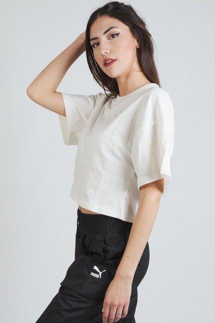 PUMA  CLASSICS OVERSIZED T en color BLANCO  (3)