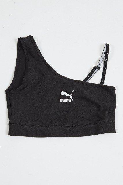 PUMA DARE TO CROP TOP en color NEGRO  (2)