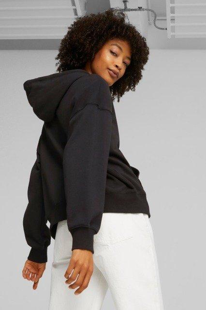 PUMA CLASSICS OVERSIZED HOOD  en color NEGRO  (3)