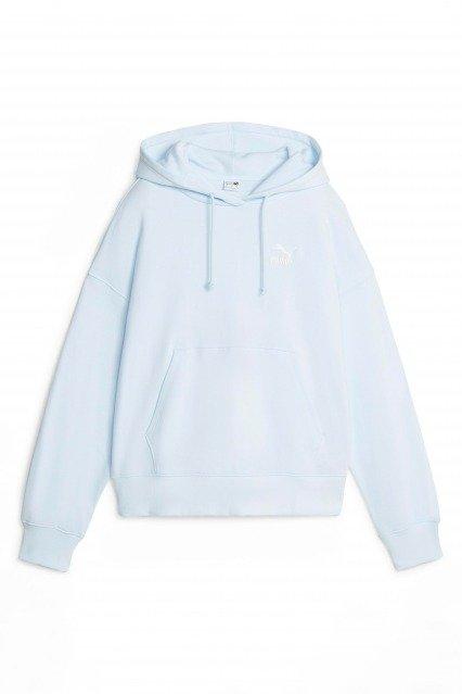 PUMA CLASSICS OVERSIZED HOOD  en color AZUL  (2)