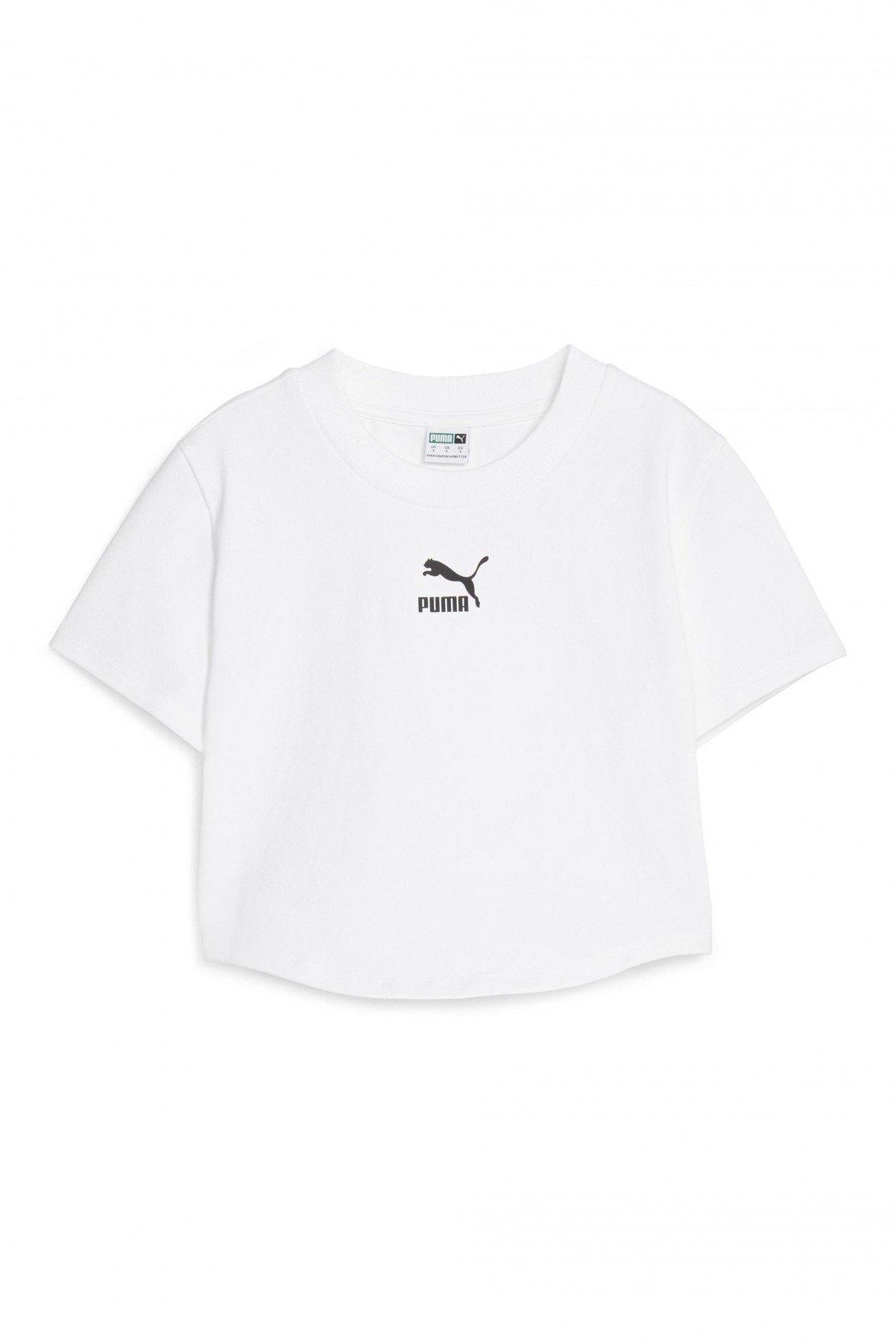PUMA CROPPED SLIM en color BLANCO  (2)