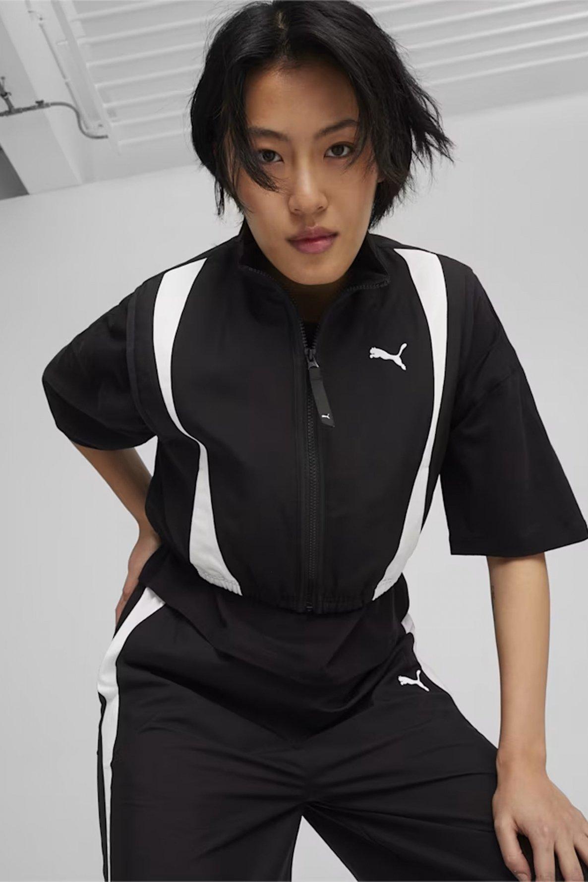 PUMA DARE TO WOVEN VEST en color NEGRO  (1)