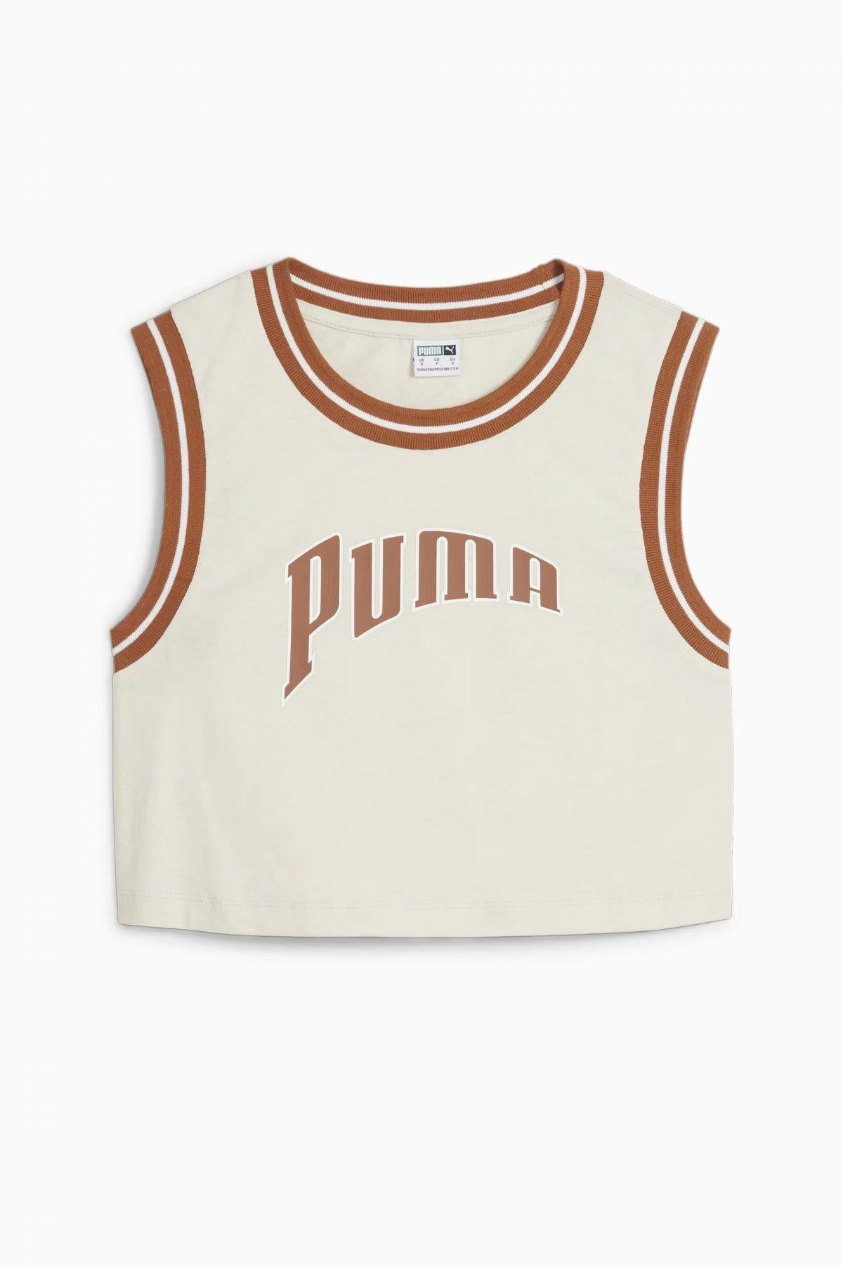 PUMA GRAPHIC CROPPED TEE en color BLANCO  (2)