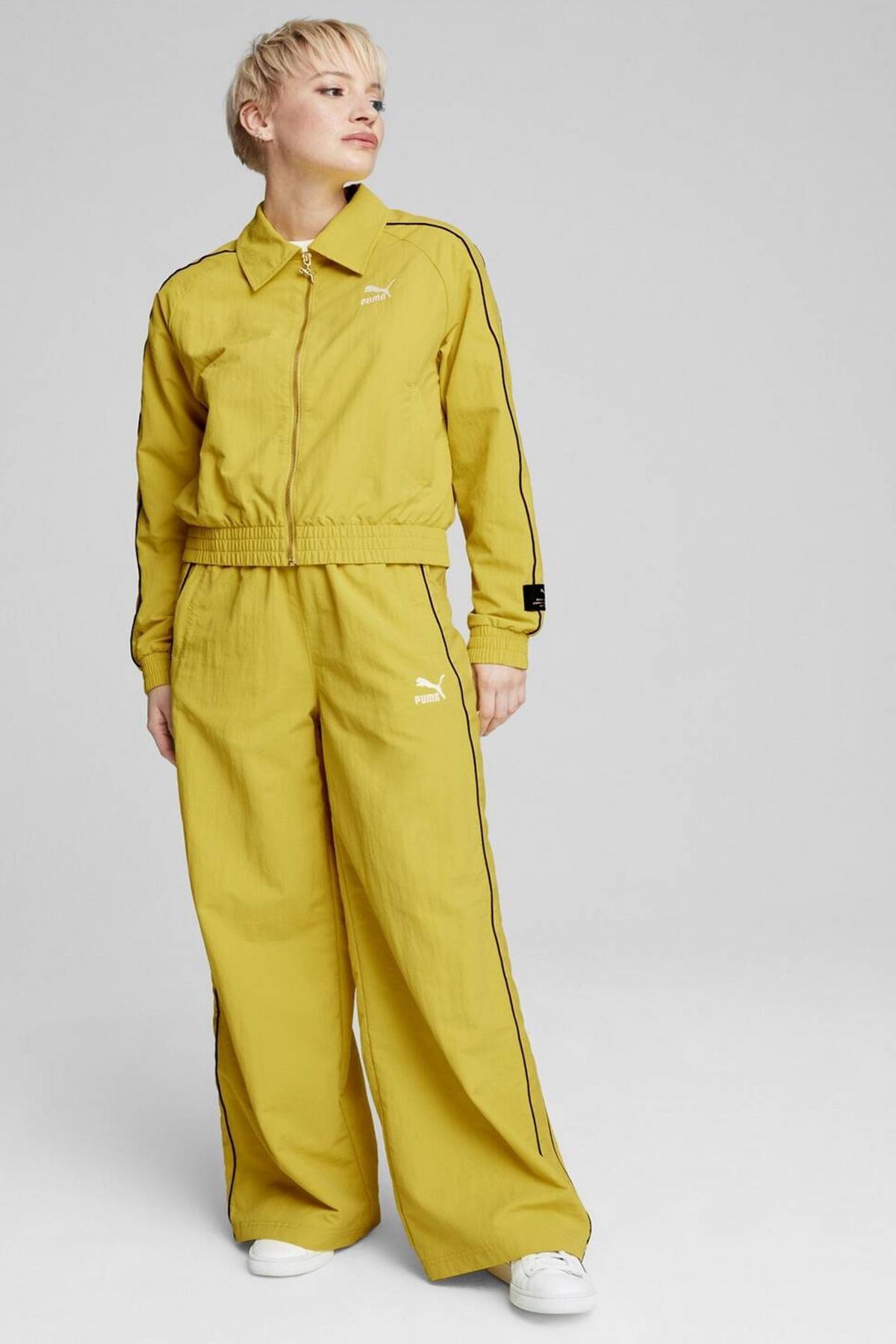 PUMA TRACK JACKET en color AMARILLO  (4)