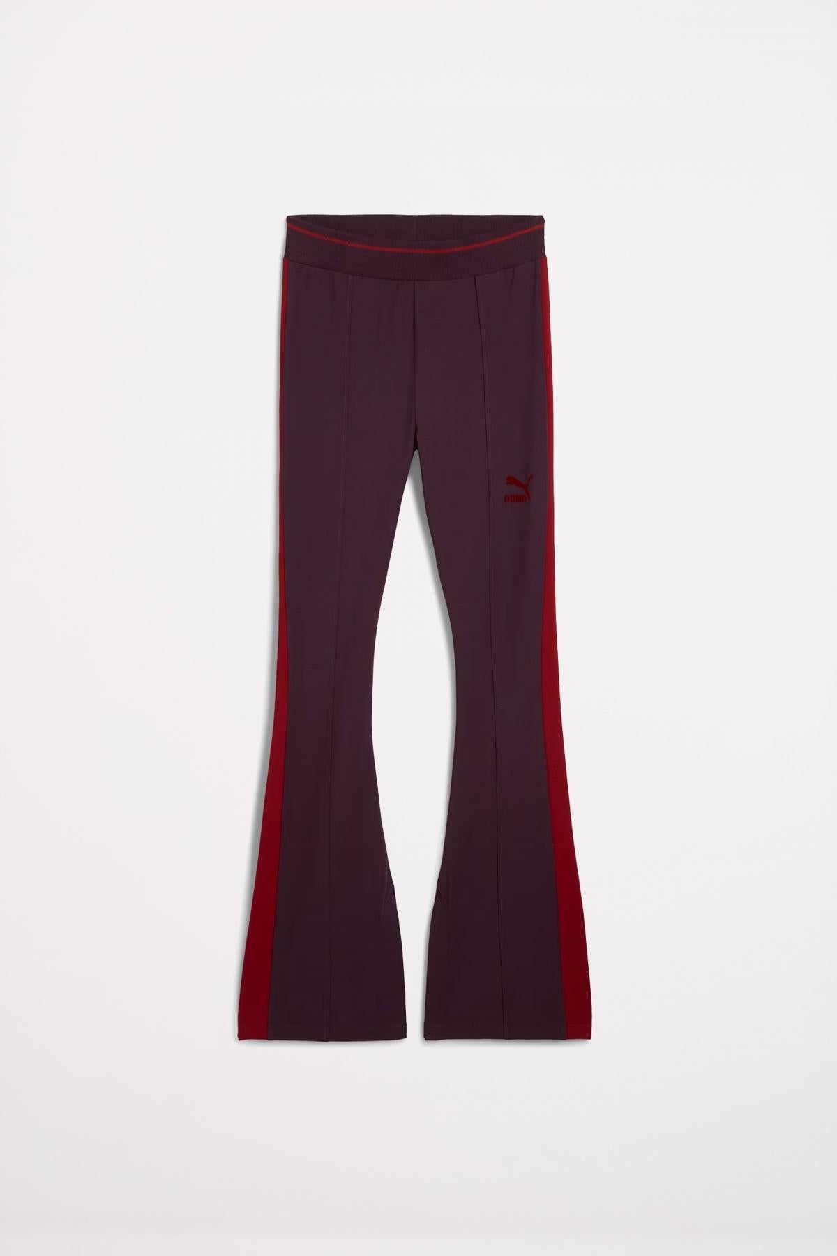 PUMA T FLARED LEGGINGS en color VIOLETA  (2)