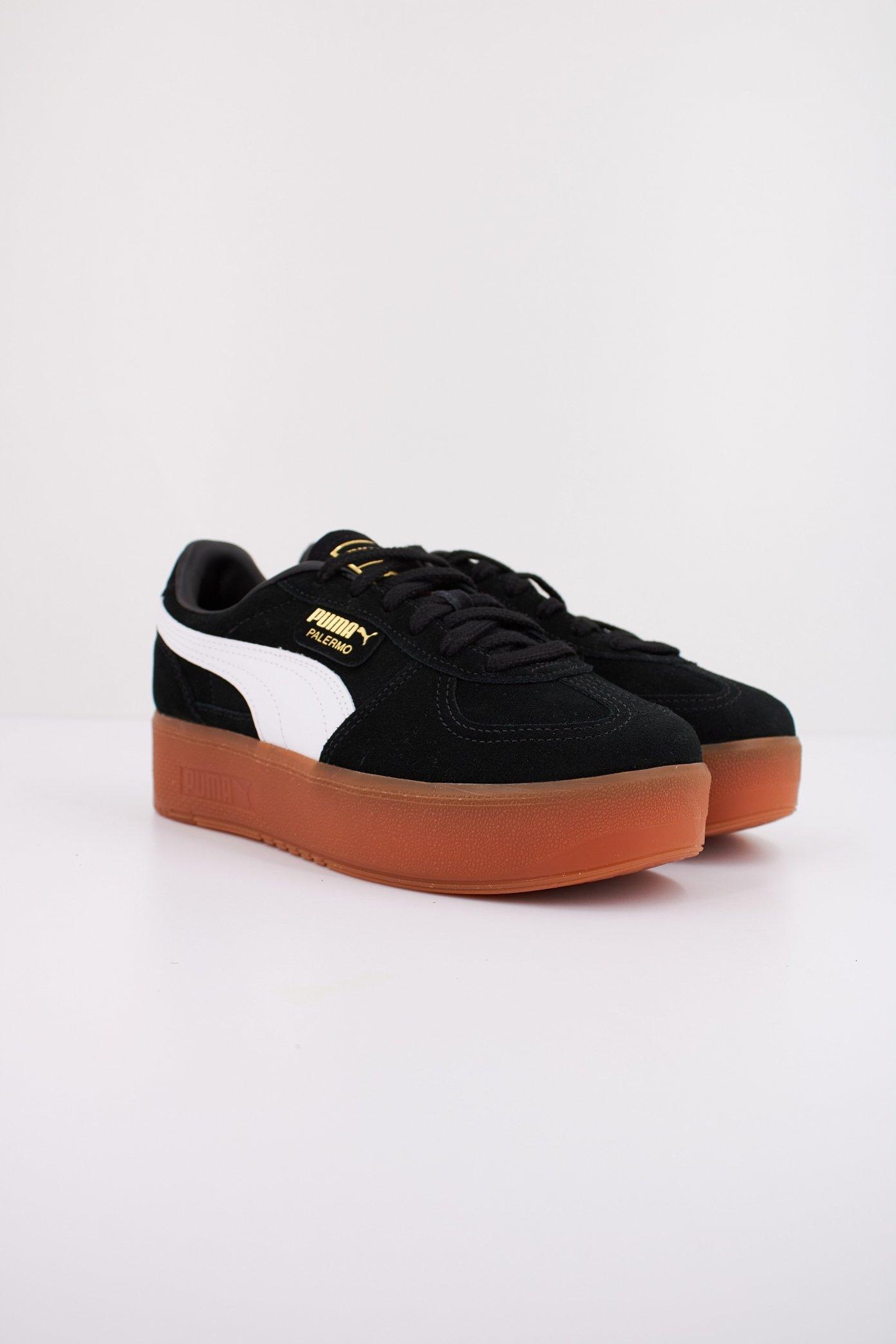 PUMA PALERMO ELEVATA  en color NEGRO  (2)