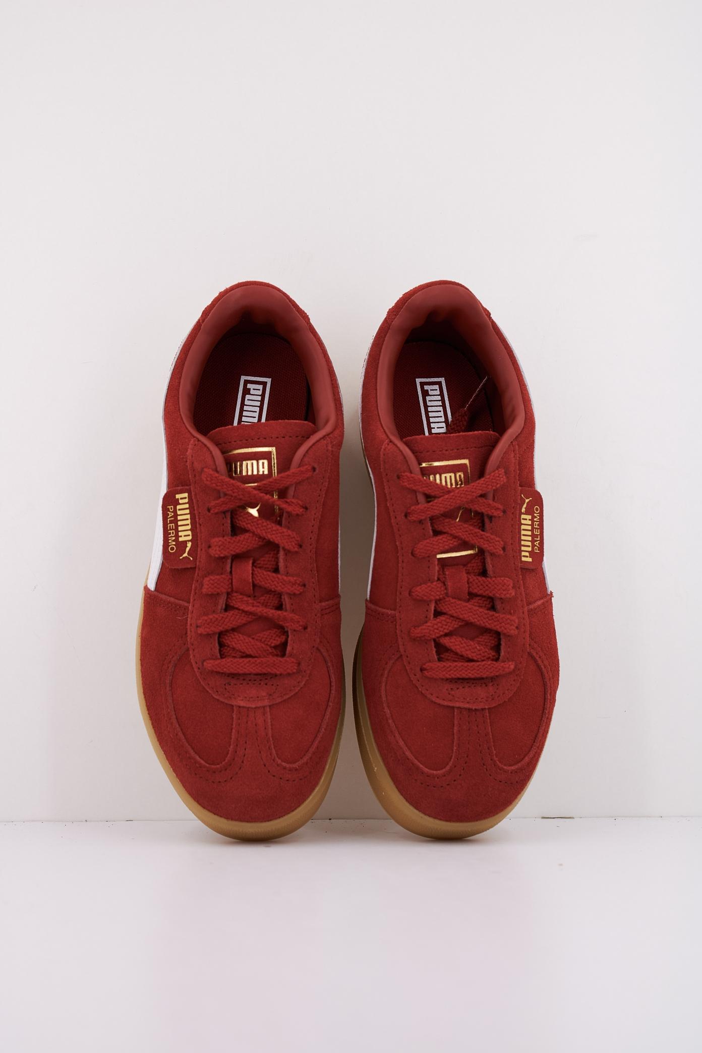 PUMA PALERMO ELEVATA WNS en color BURDEOS  (3)