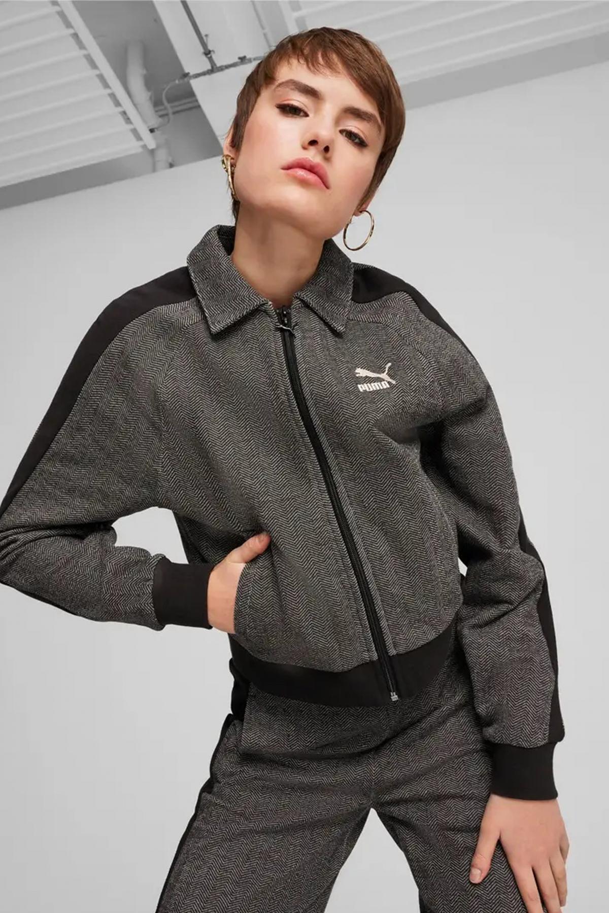 PUMA  T TRACK JACKET en color NEGRO  (1)