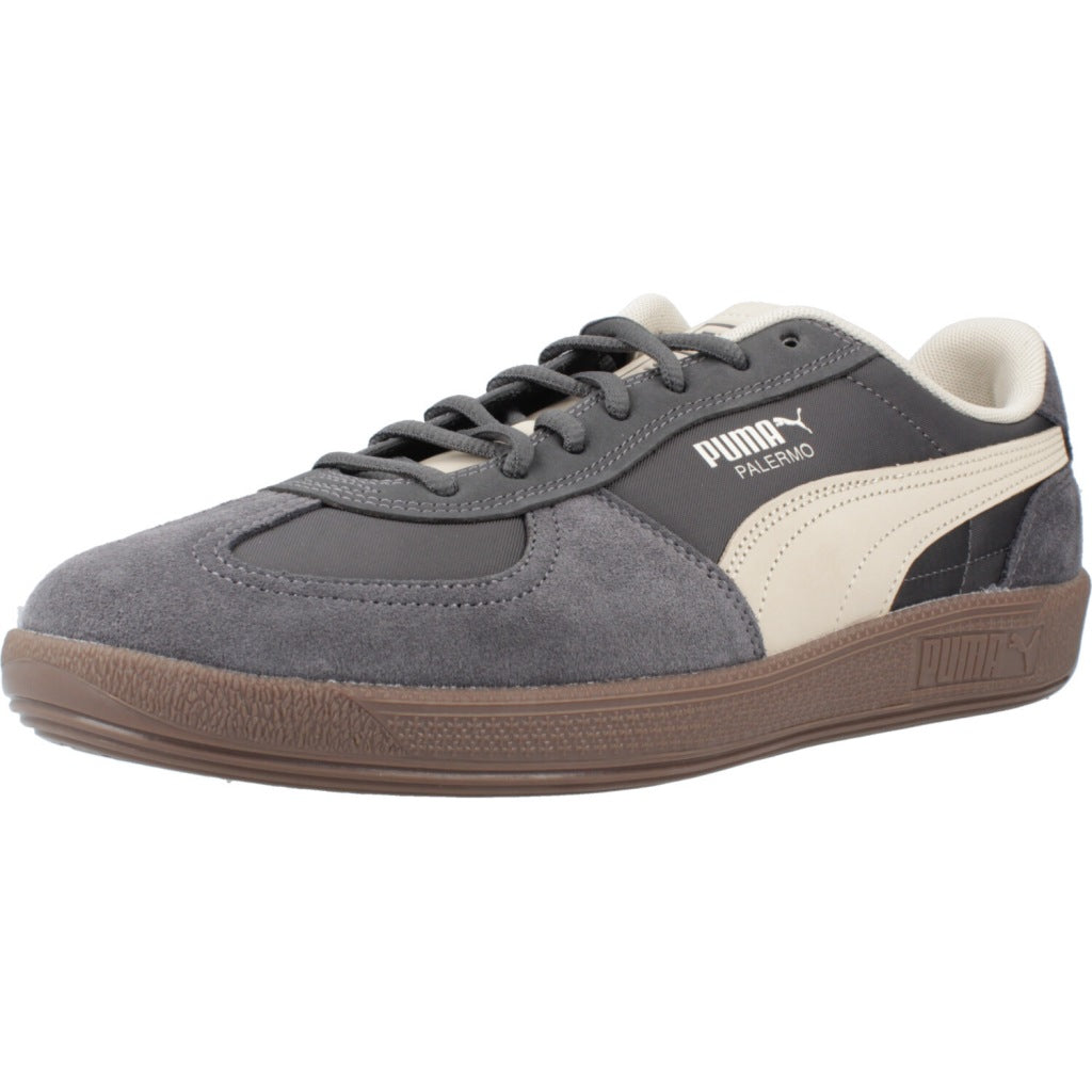 PUMA PALERMO POP en color GRIS  (1)