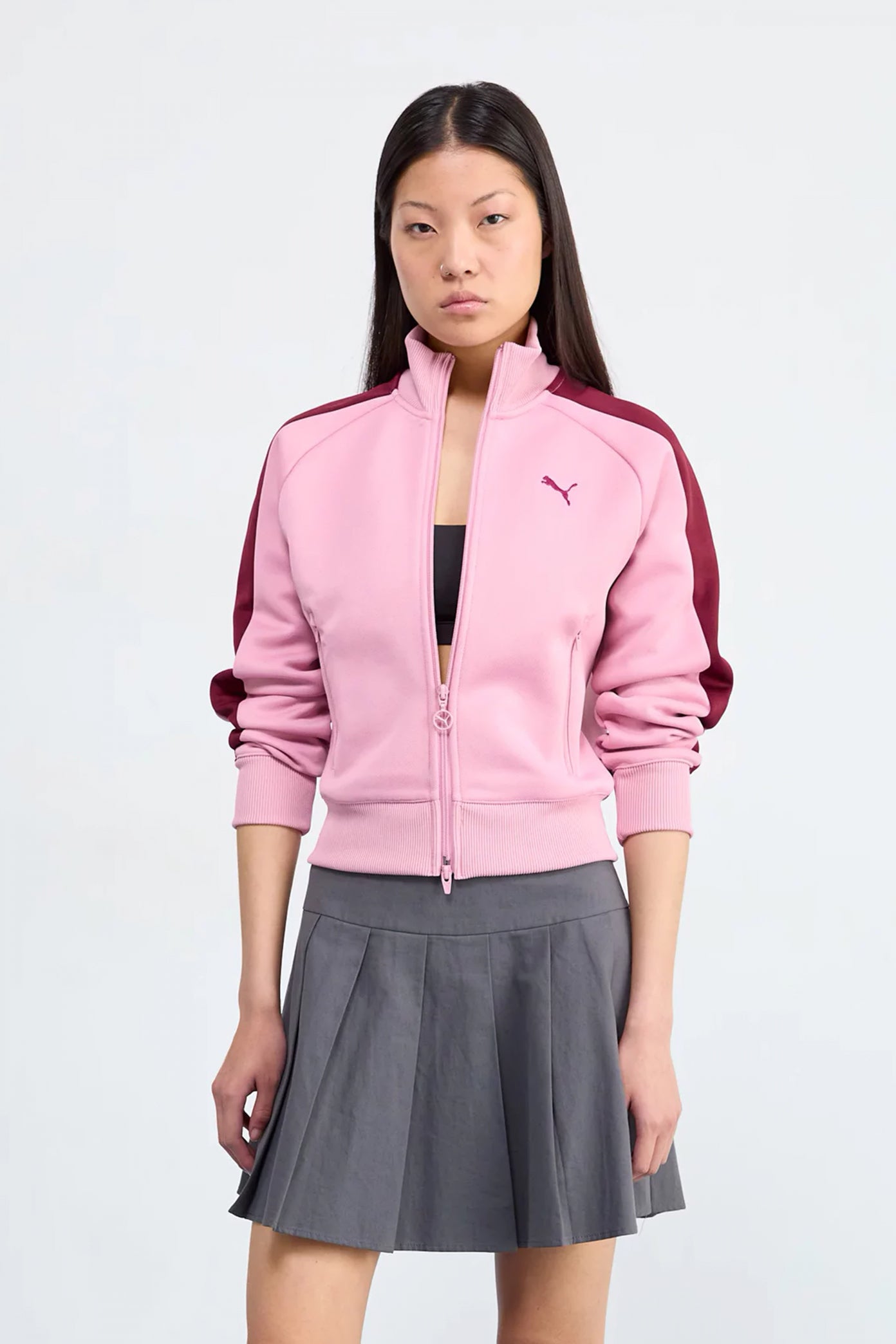 PUMA  ALWAYS ON SHORT TRACK J  en color ROSA  (1)
