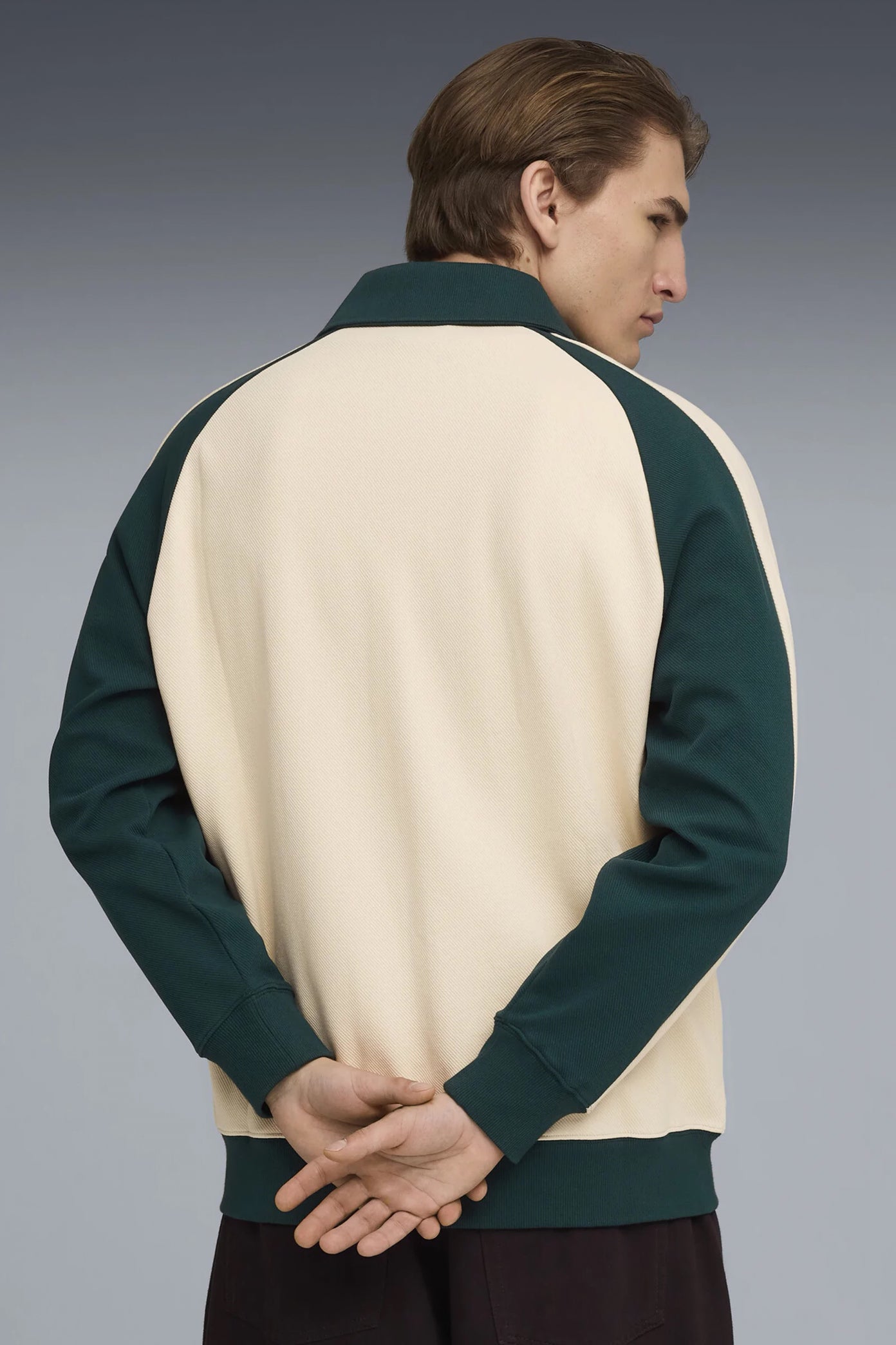PUMA RELAXED TRACK JACKET en color BLANCO  (2)