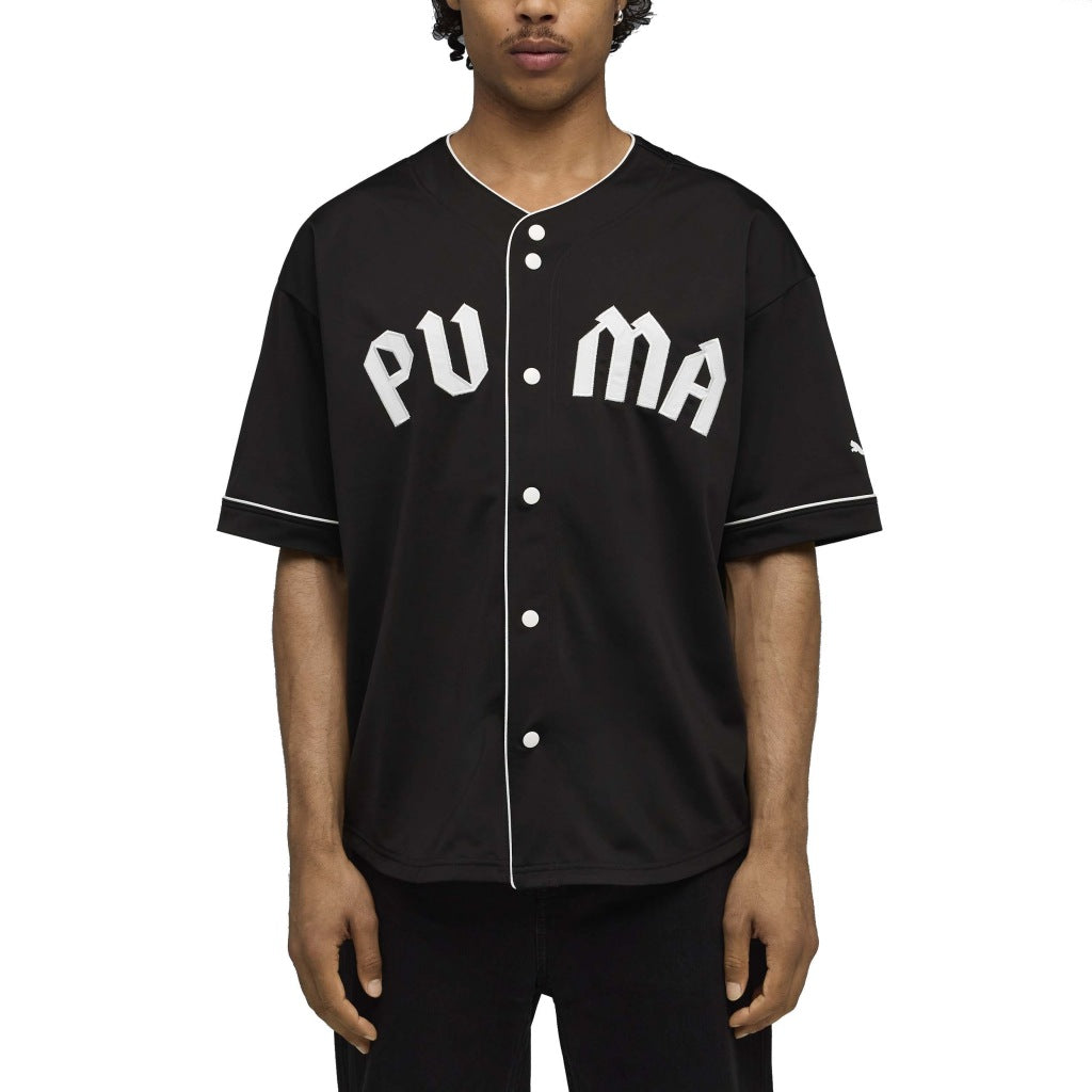PUMA OVERSIZED BASEBALL JERSEY en color NEGRO  (1)