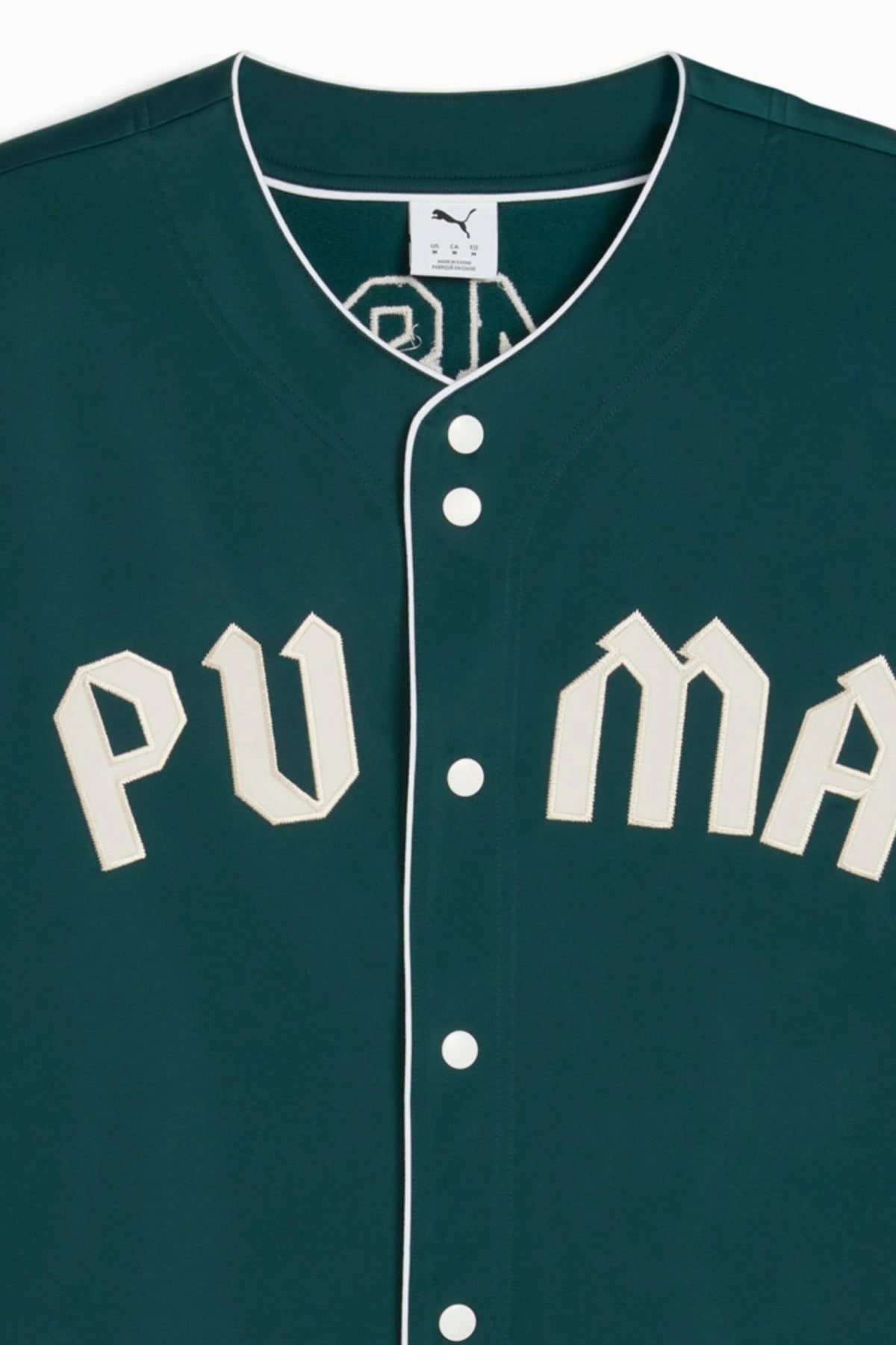 PUMA OVERSIZED BASEBALL JERSEY en color VERDE  (4)