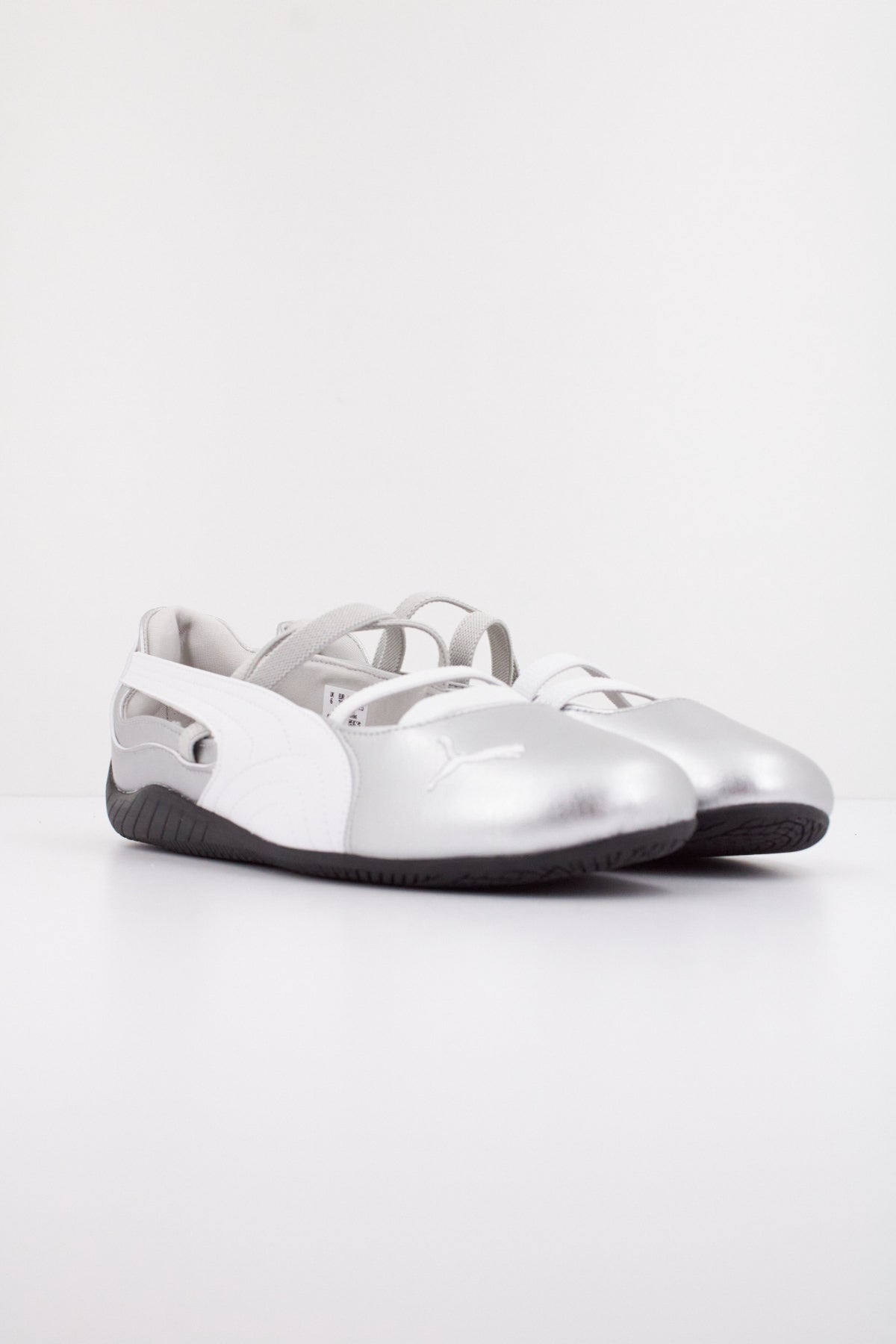 PUMA SPEEDCAT METALLI en color PLATA  (2)