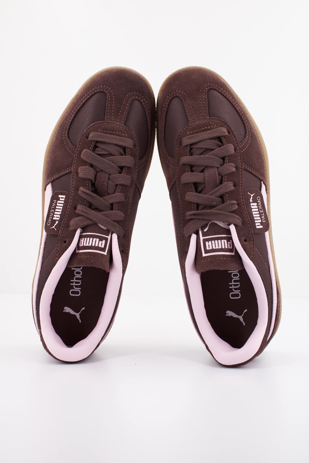 PUMA  PALERMO VINTAGE UPDATE  en color MARRON  (3)
