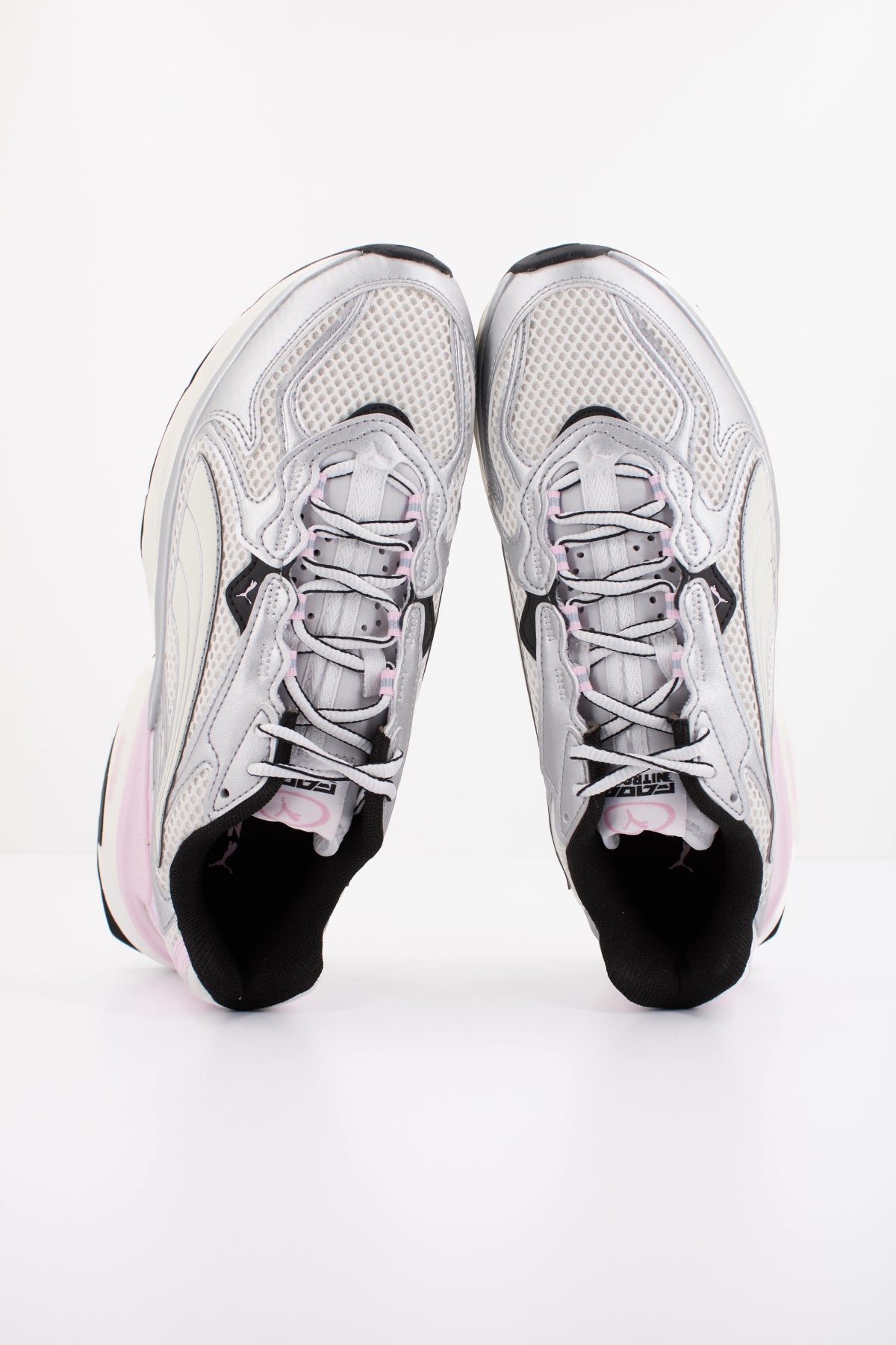PUMA FADE NITRO LS en color PLATA  (3)