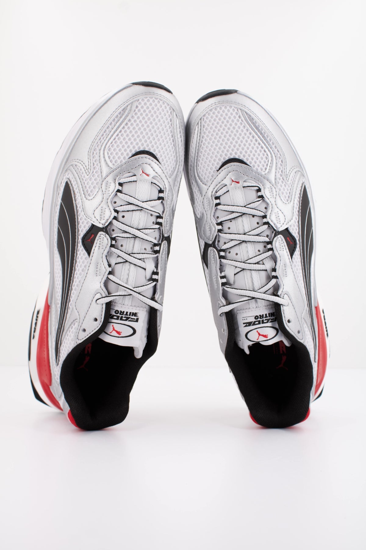 PUMA FADE NITRO LS en color PLATA  (3)