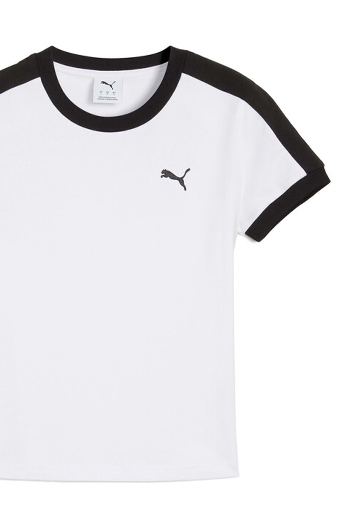 PUMA  T SLIM TEE  en color BLANCO  (3)