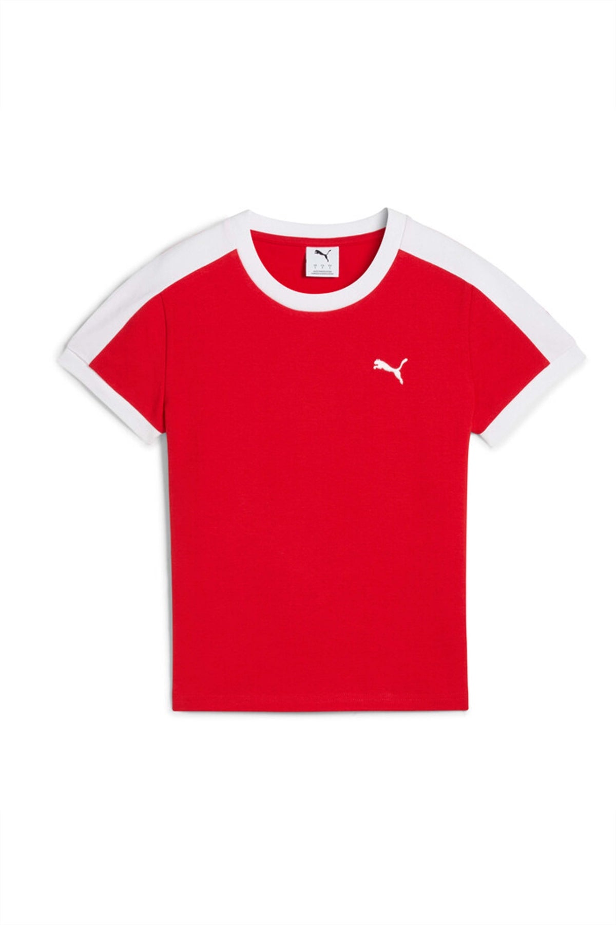 PUMA  SLIM TEE  en color ROJO  (2)