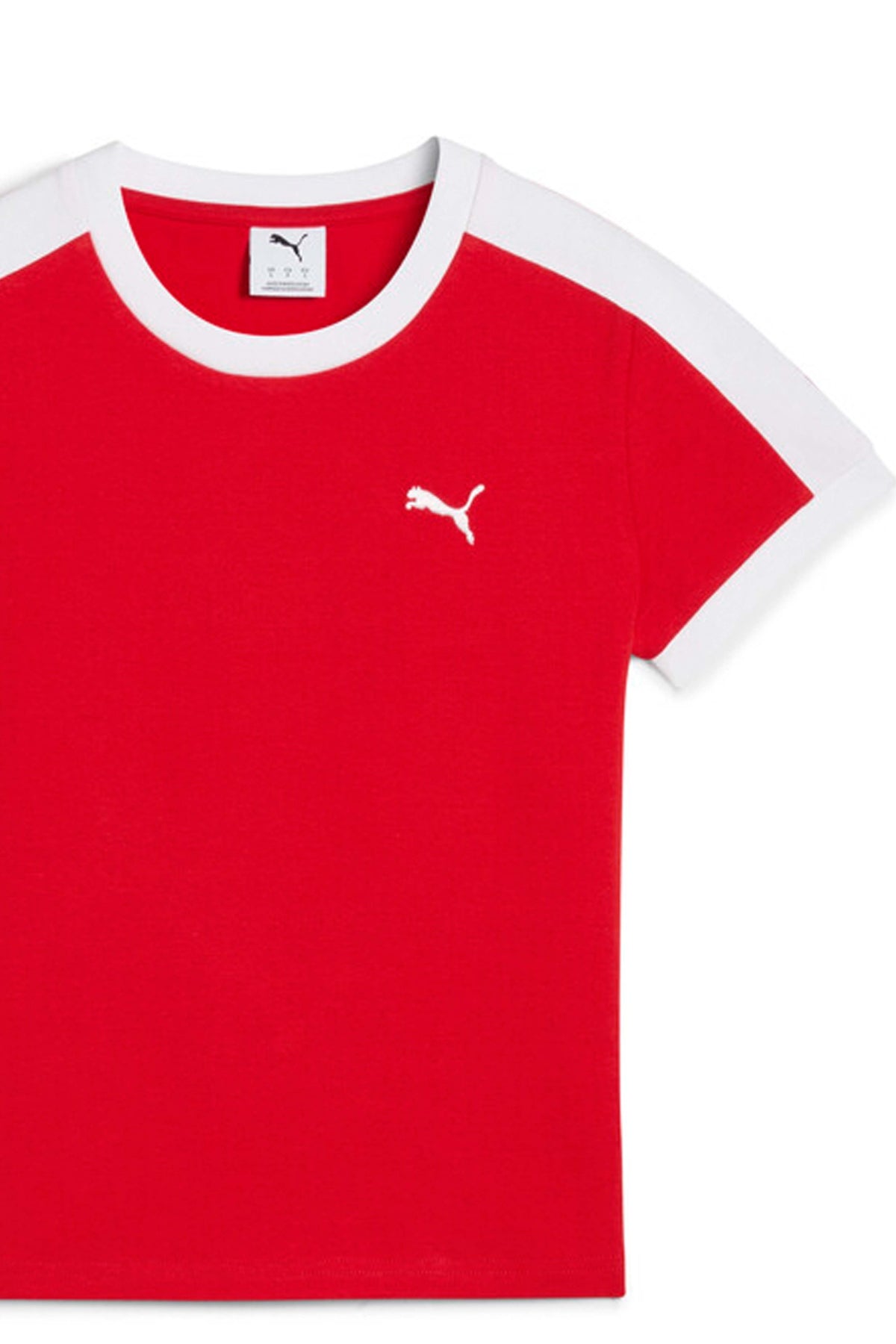 PUMA  SLIM TEE  en color ROJO  (3)
