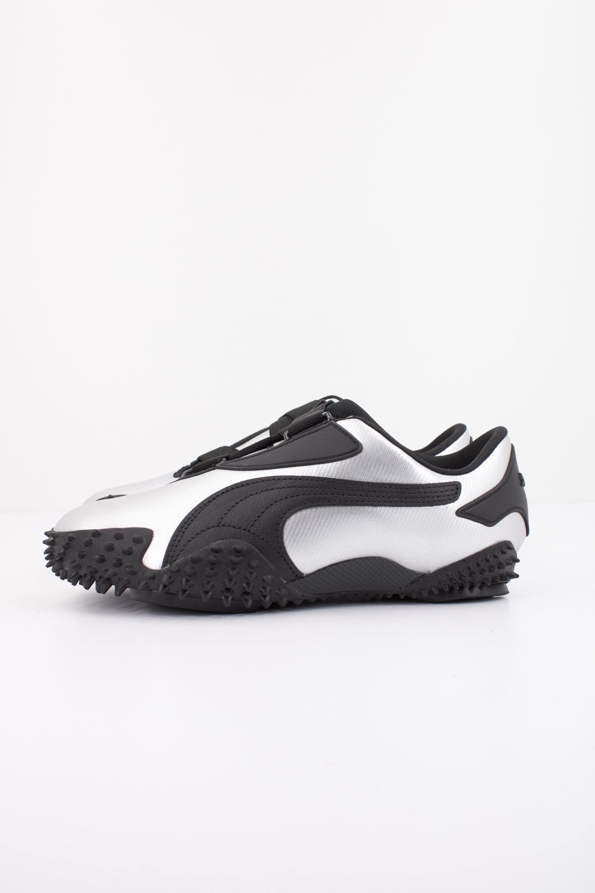 PUMA MOSTRO METAL en color PLATA  (1)