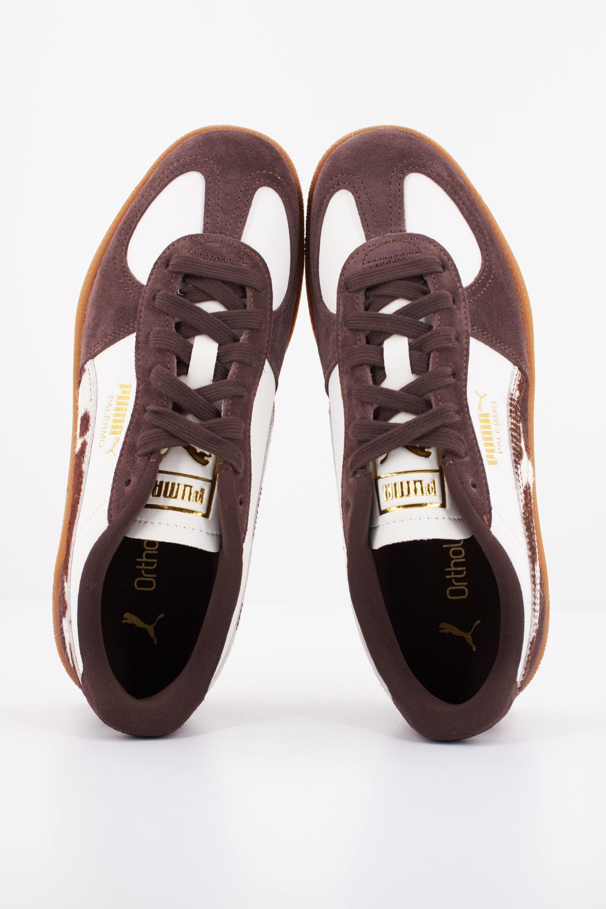 PUMA PALERMO COW en color MARRON  (3)